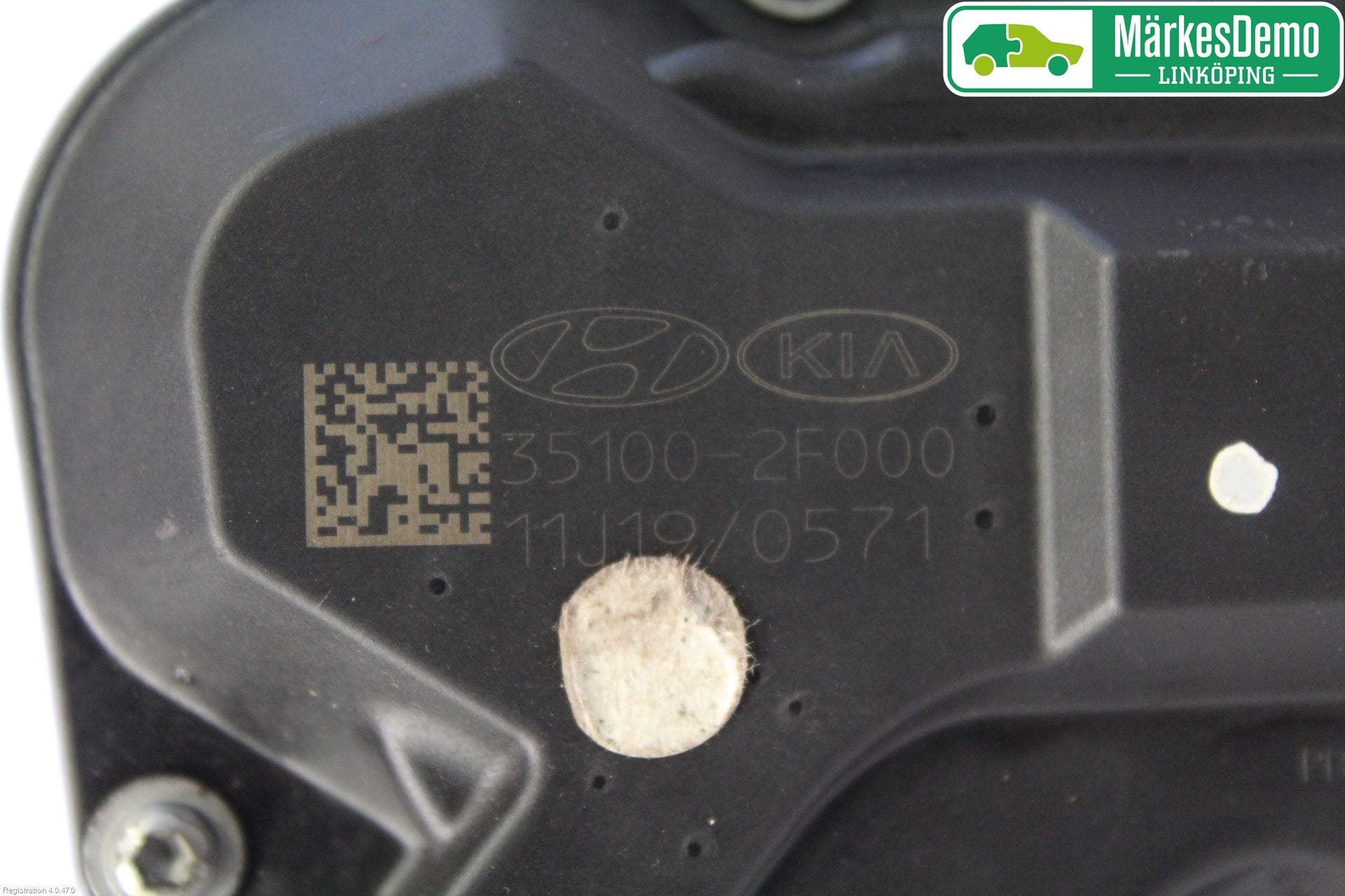 Kia SPORTAGE (SL) 11-15 Injspjällhus