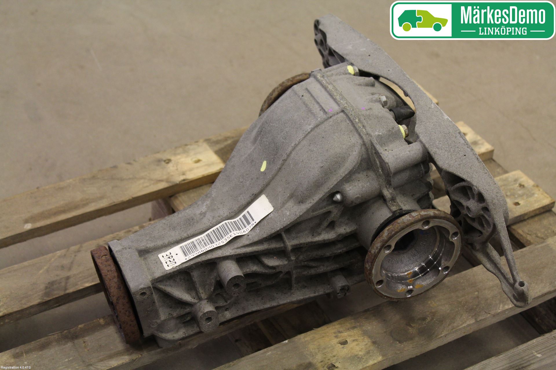 Audi A6/S6 4G 11-18 Bakväxel-Diff