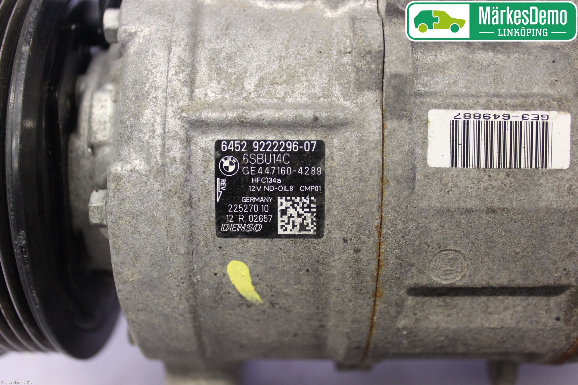 BMW 1 F20/F21 11-19 Ac Kompressor