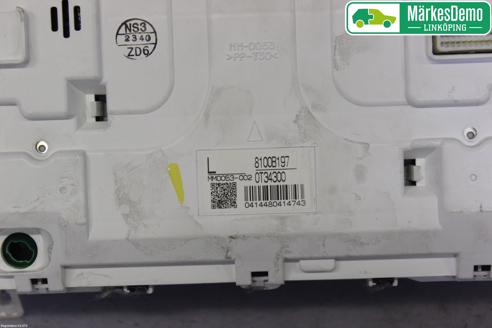 Mitsubishi OUTLANDER 07-12 Instrument Komb