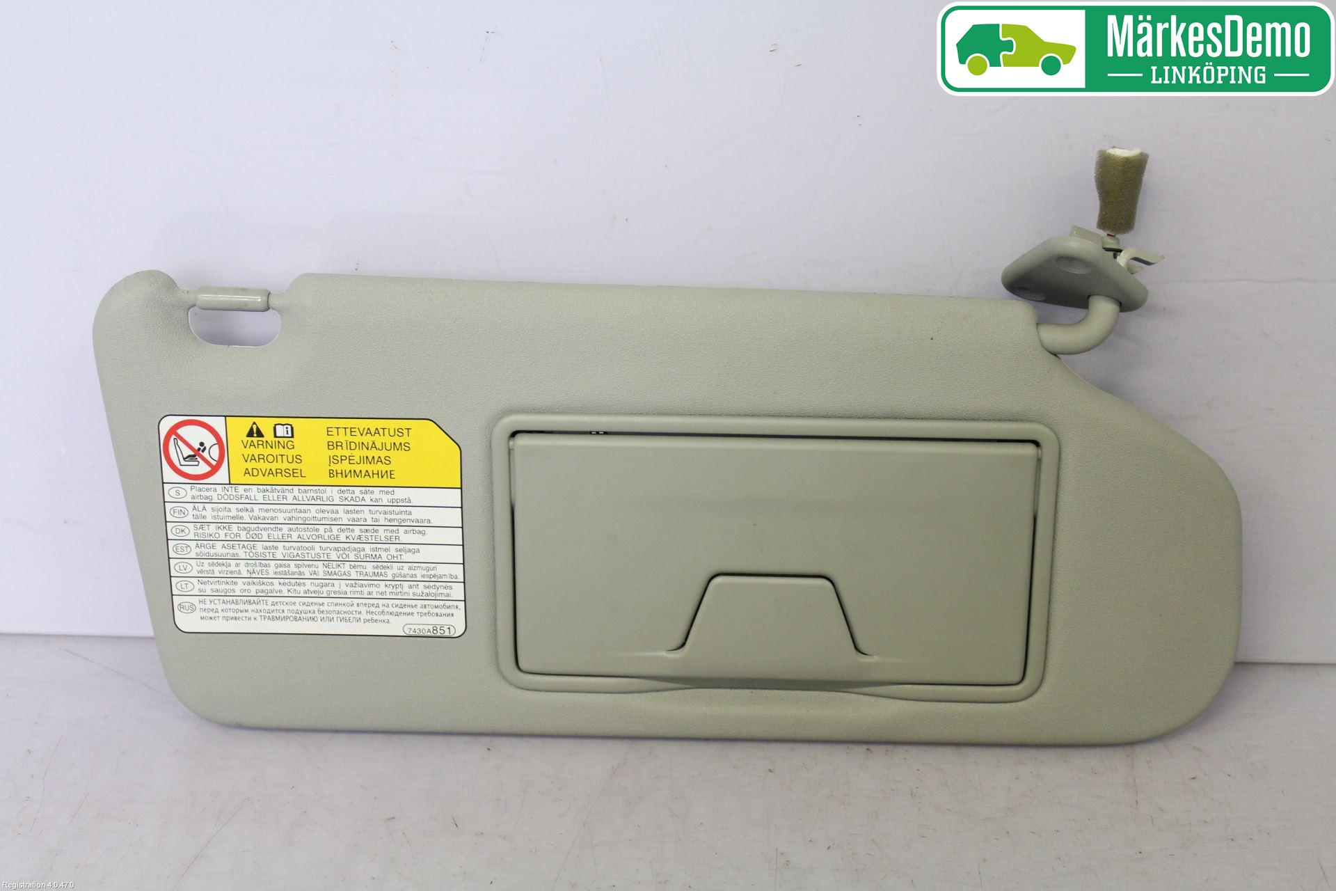 Mitsubishi OUTLANDER 07-12 Solskydd