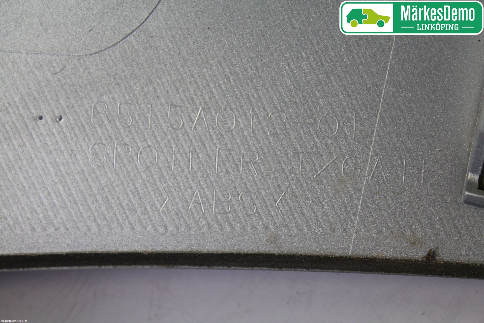 Mitsubishi OUTLANDER 07-12 Spoiler Baklucka