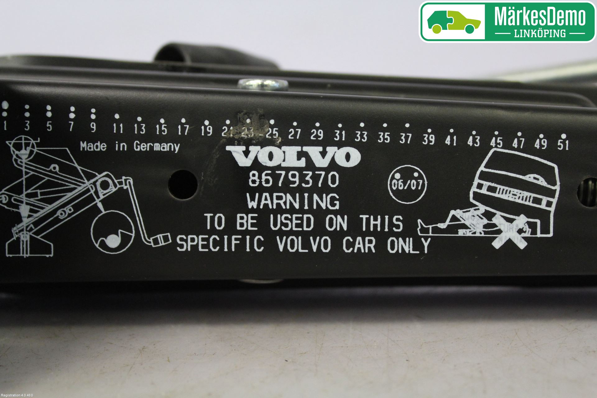 Volvo XC70 05-07 Domkraft