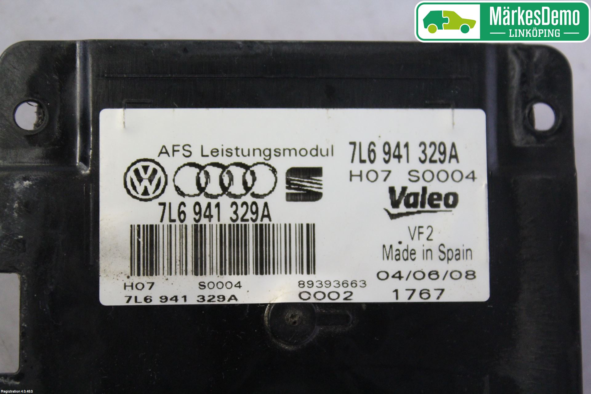 Volkswagen VW PASSAT 05-11 Styrenhet Strålkastare