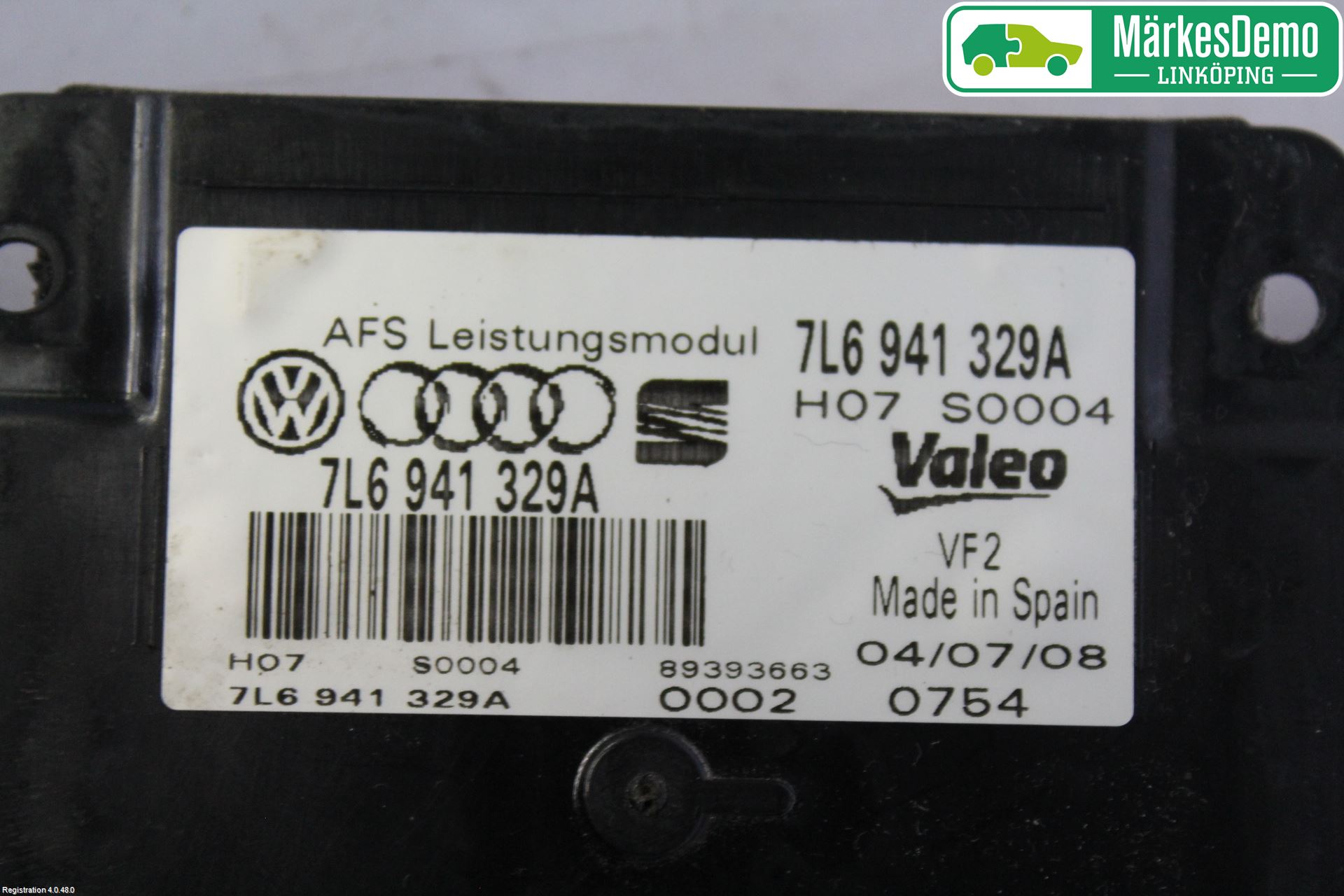 Volkswagen VW PASSAT 05-11 Styrenhet Strålkastare