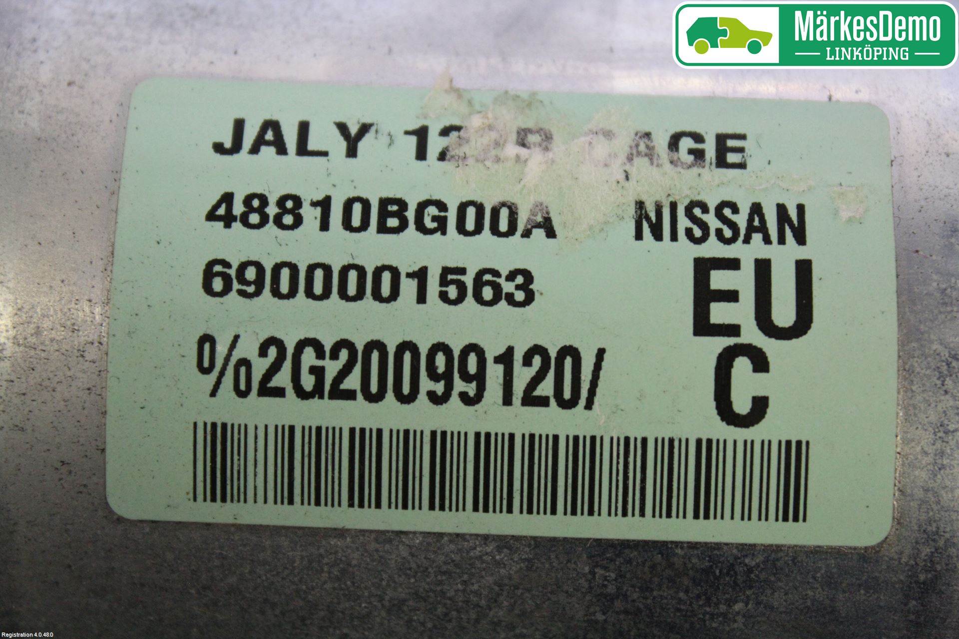 Nissan MICRA 08-10 Rattaxelagg Med Inb Servo