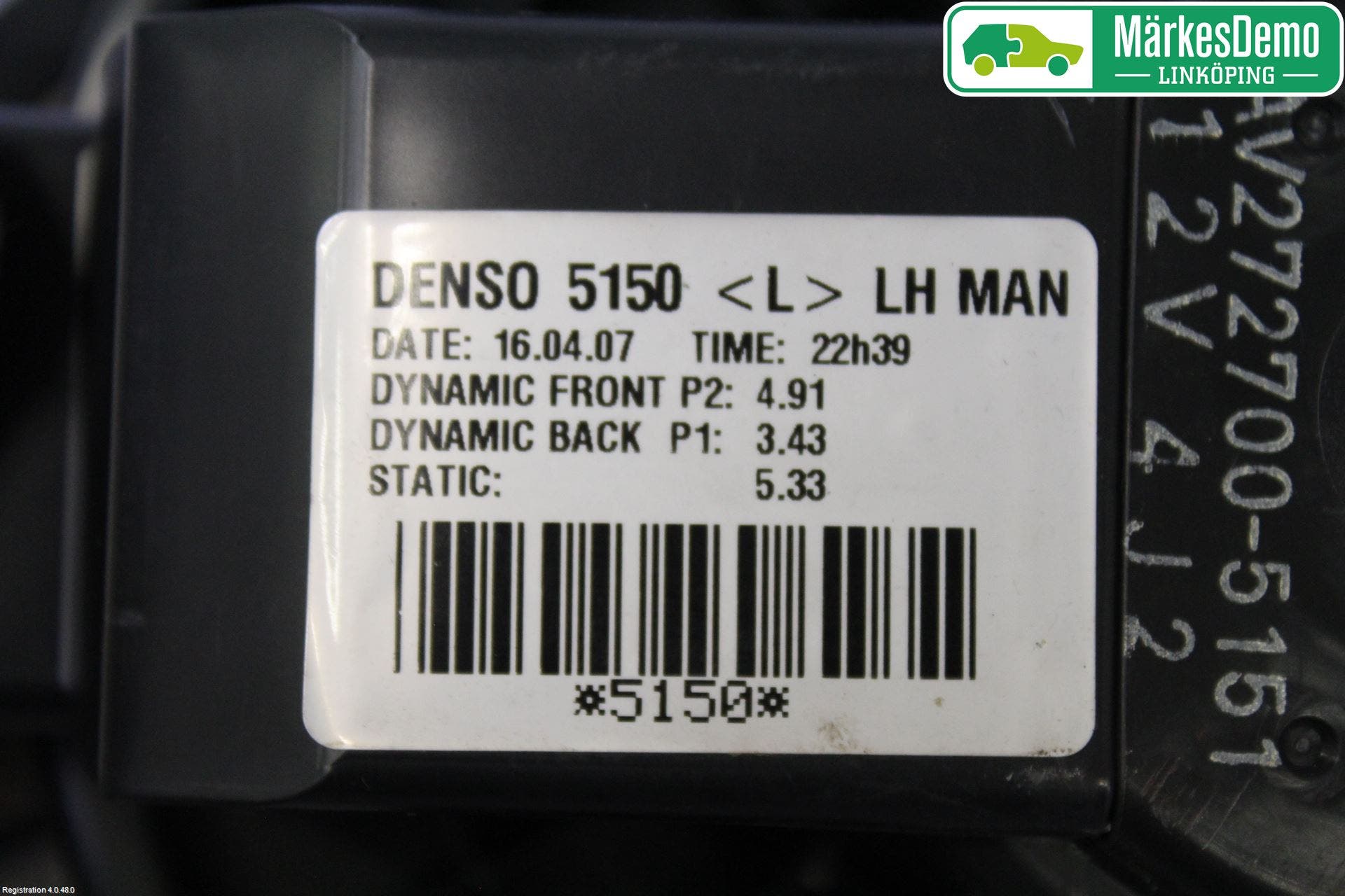 Toyota AURIS 07-09 Värmefläkt