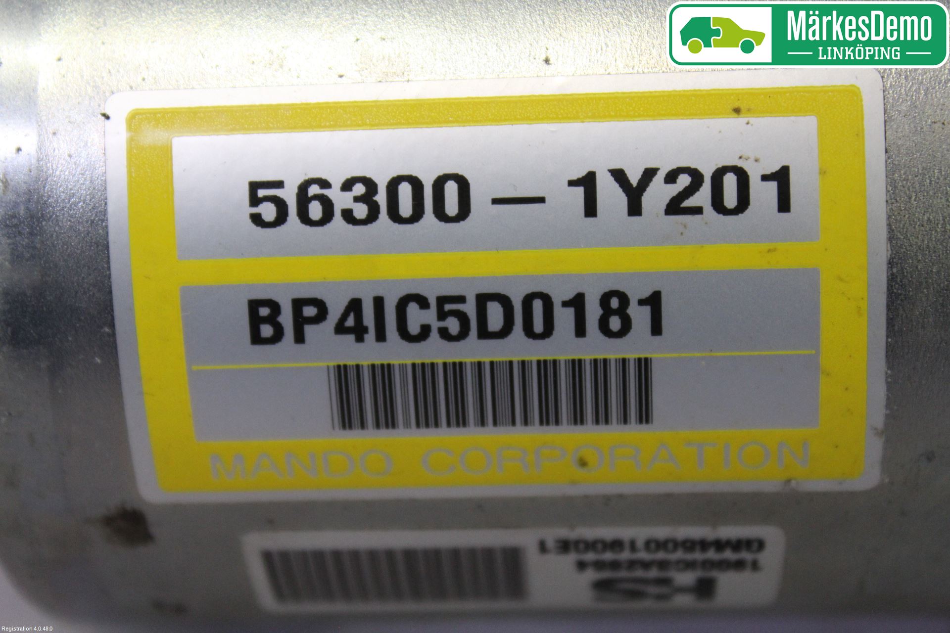Kia PICANTO 12-17 Rattaxelagg Med Inb Servo