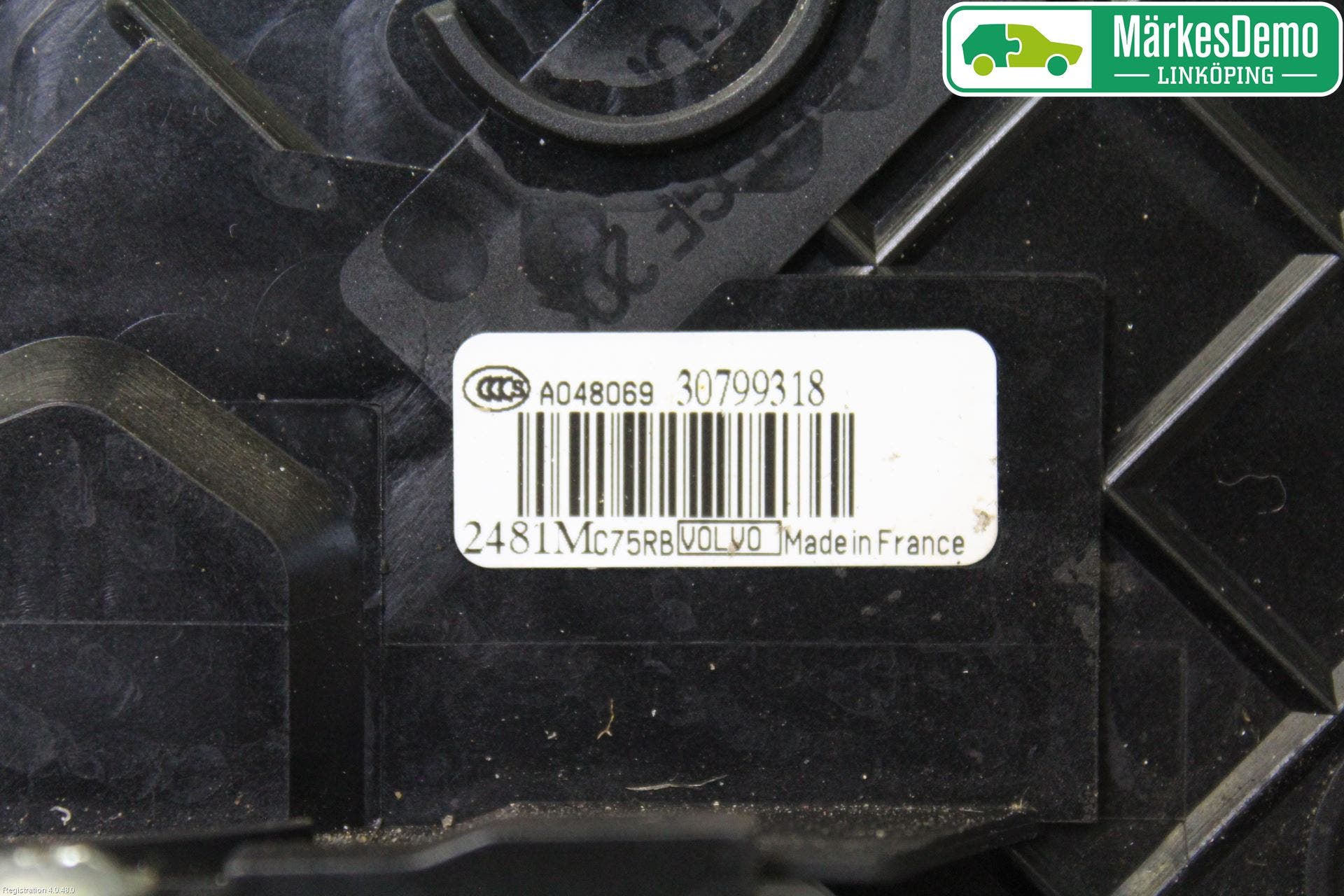 Volvo V50 08-12 Låskista-Dörrlås