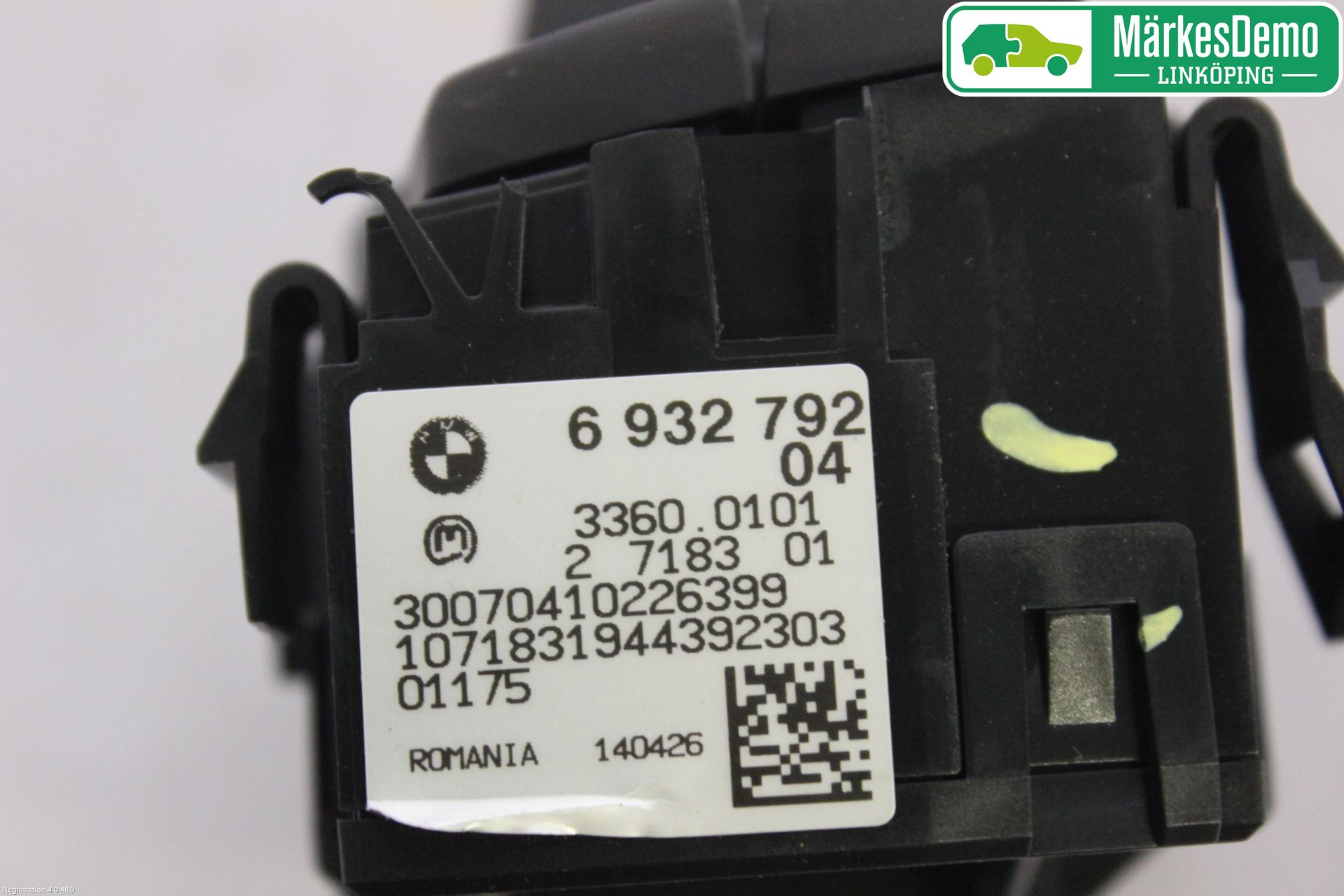 BMW 3 E90/91 SED/TOU 05-12 Strömställare Ljus