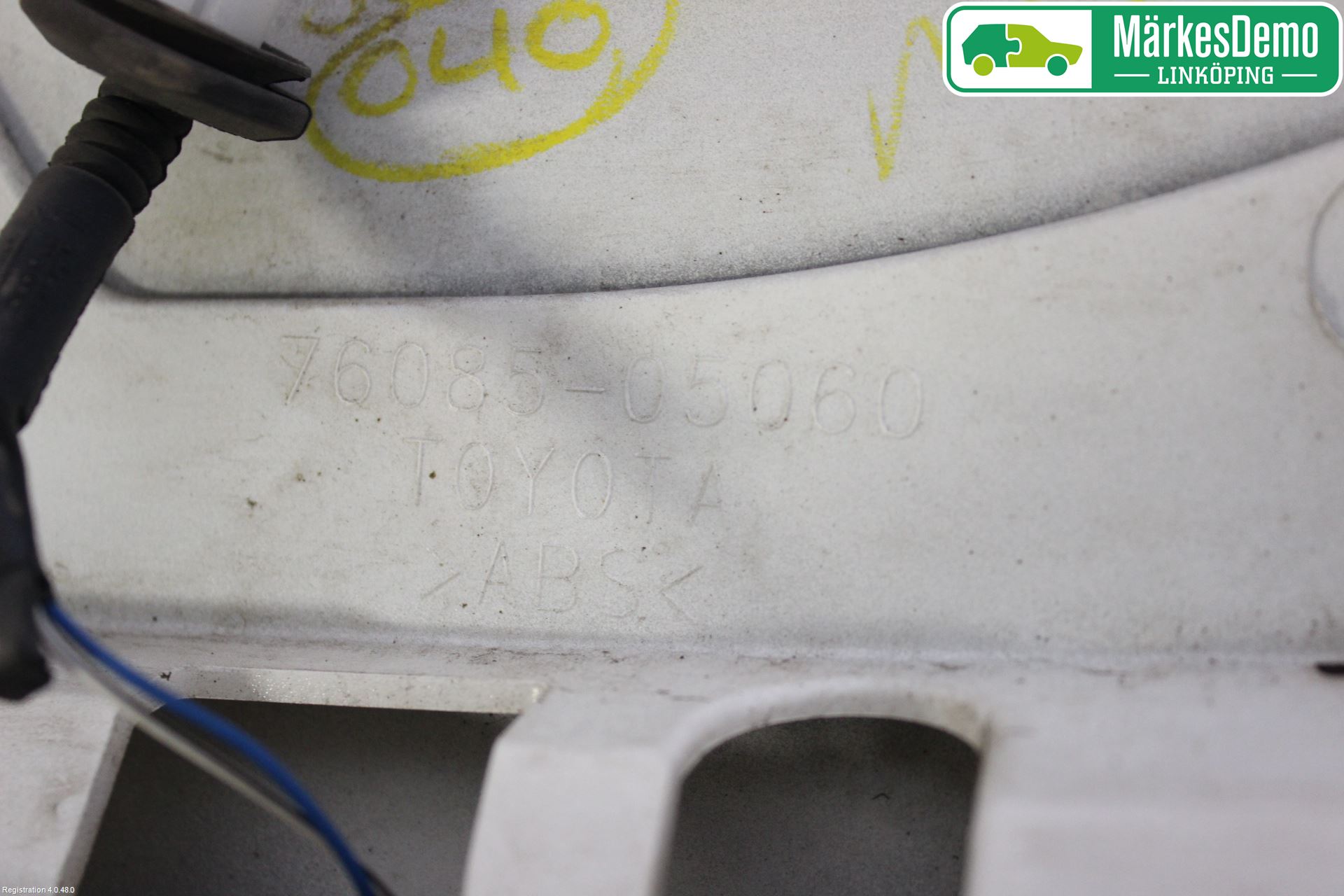 Toyota AVENSIS 09-15 Spoiler Baklucka