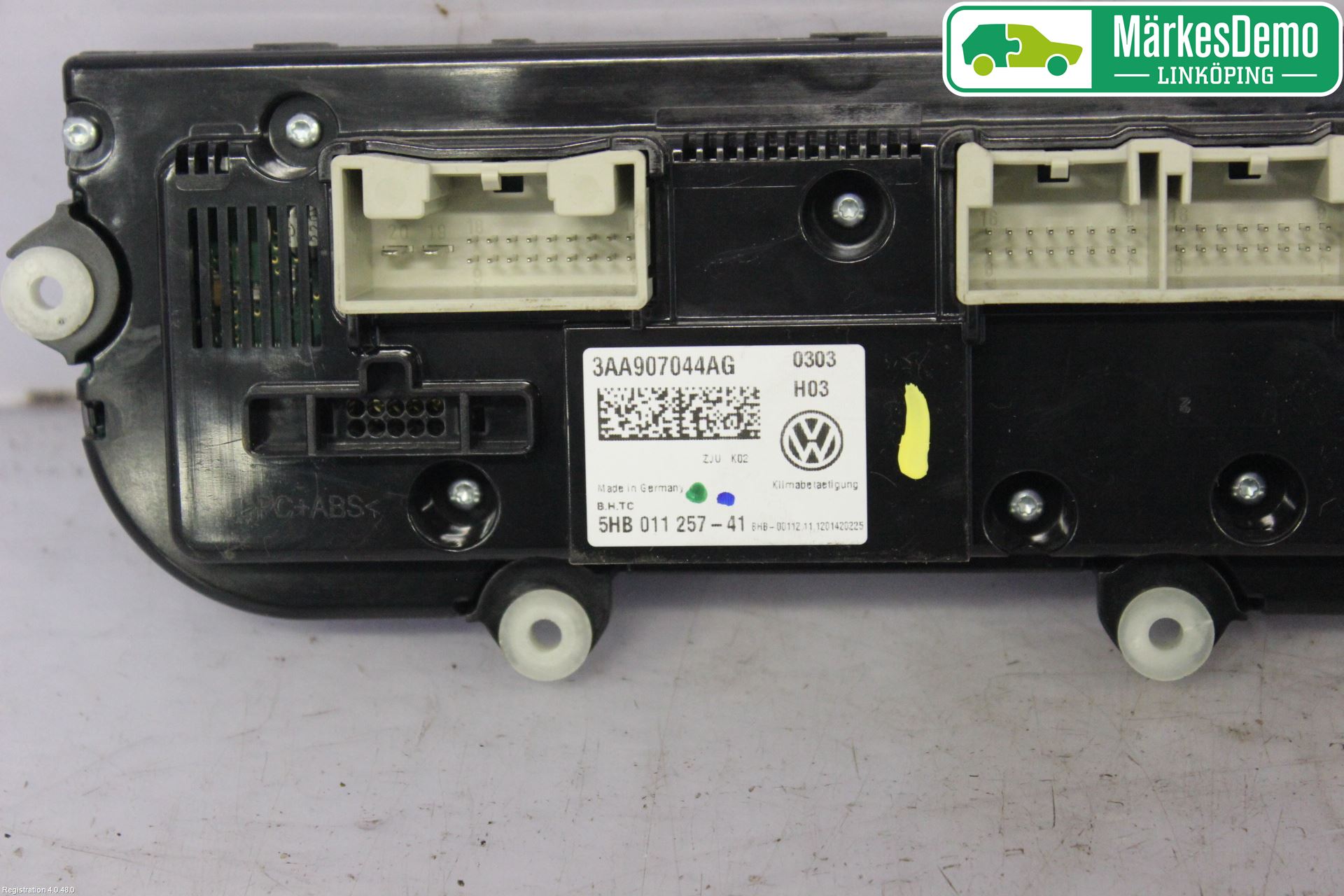 Volkswagen VW PASSAT 11-14 Ac Styrenhet Ac Manöveren