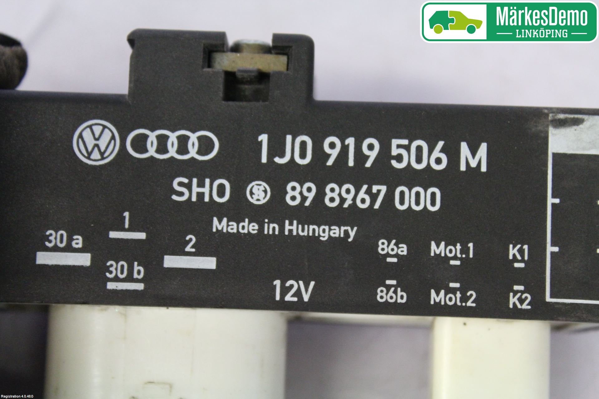 Skoda FABIA 07-14 Relä Kylfläkt