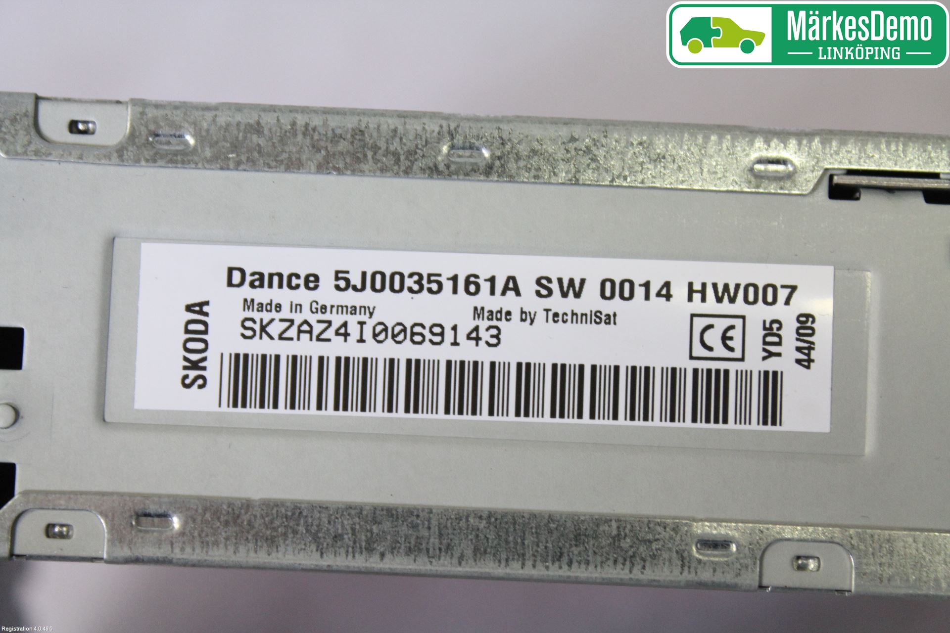 Skoda FABIA 07-14 Cd Radio - Multimediapanel