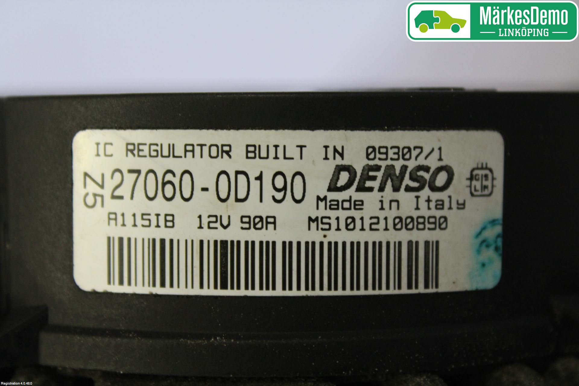 Toyota AURIS 07-09 Generator