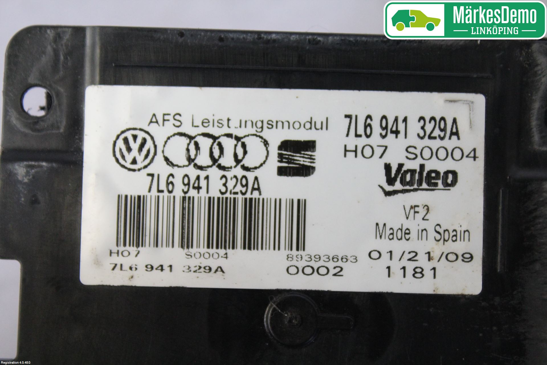 Volkswagen VW PASSAT 05-11 Styrenhet Strålkastare