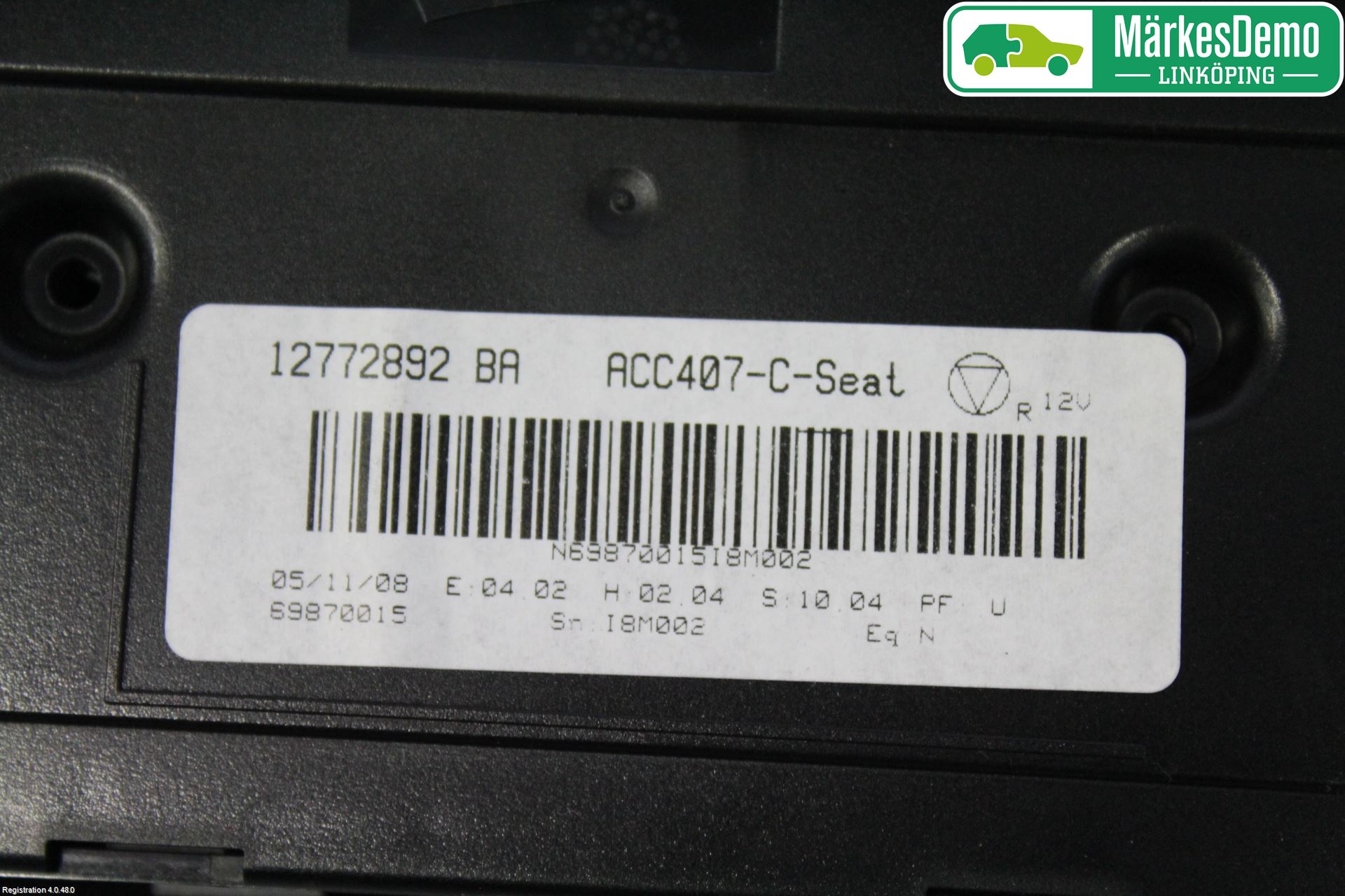 Saab 9-3 VER2/VER3 08-15 Ac Styrenhet Ac Manöveren