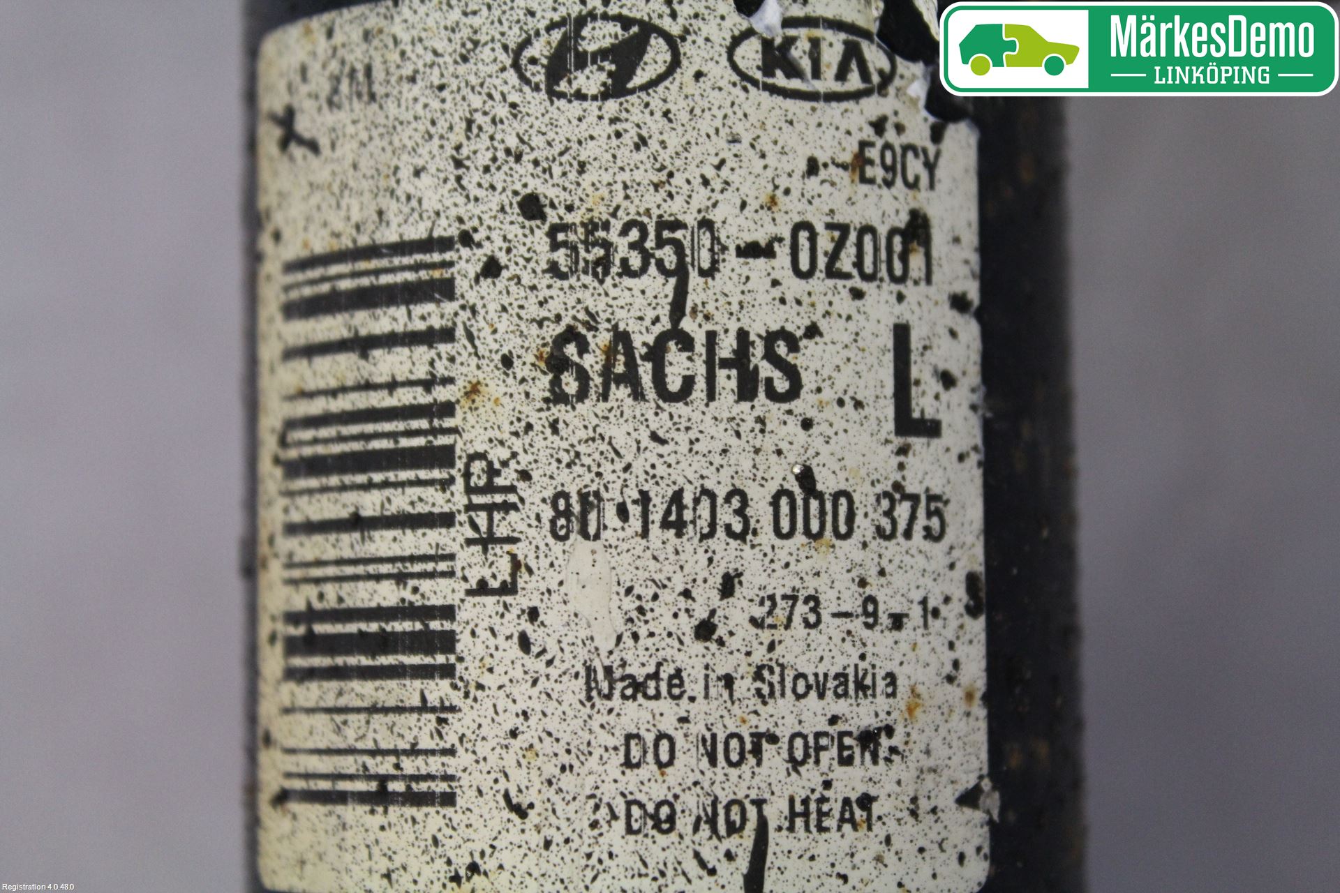 Kia SPORTAGE (JE) 05-10 Fjäderben Bak Vänster