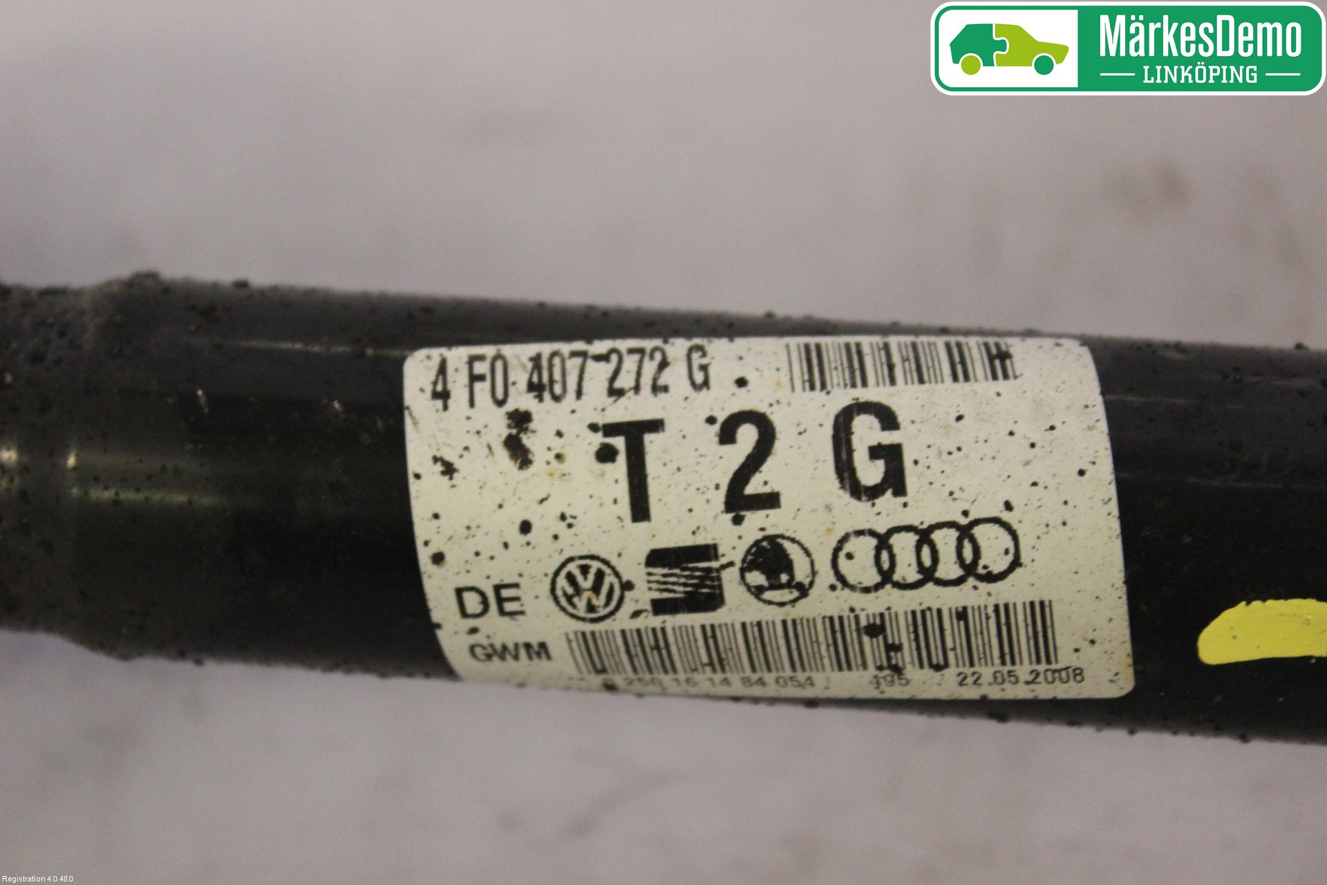 Audi A6/S6     05-11 Drivaxel Fram Höger