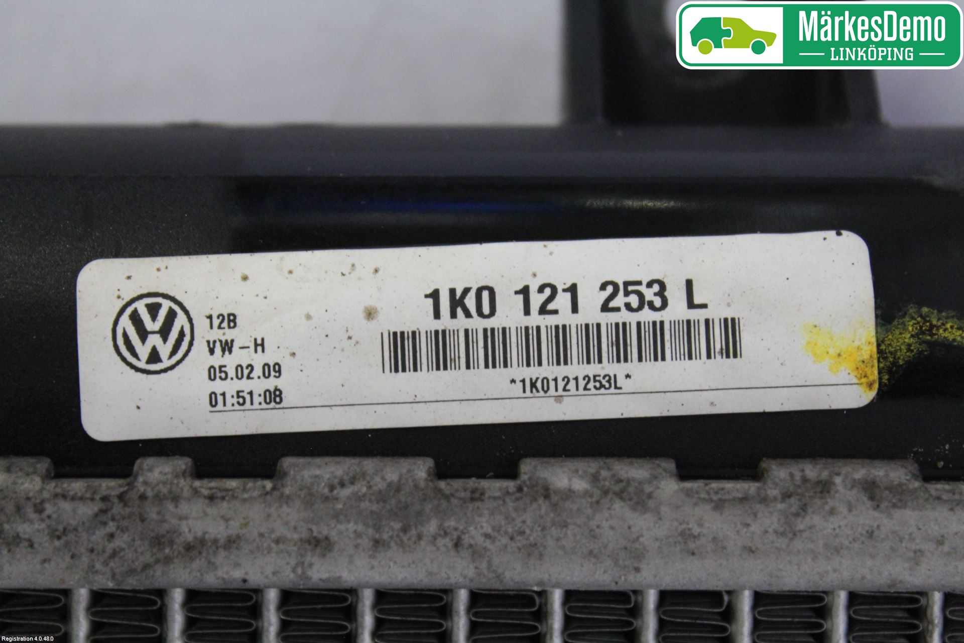 Volkswagen VW PASSAT 05-11 Kylare Man