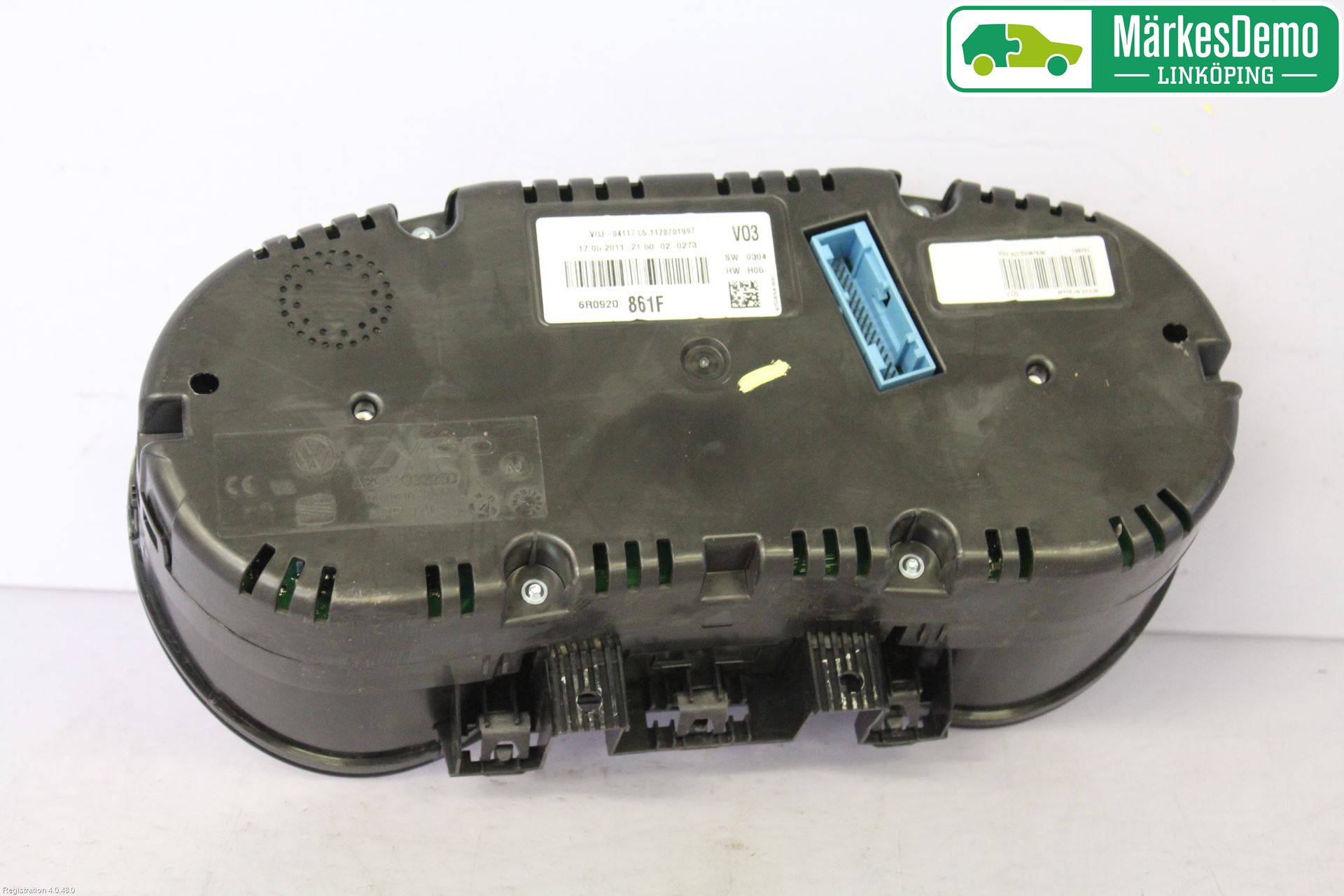 Volkswagen VW POLO 10-17 Instrument Komb