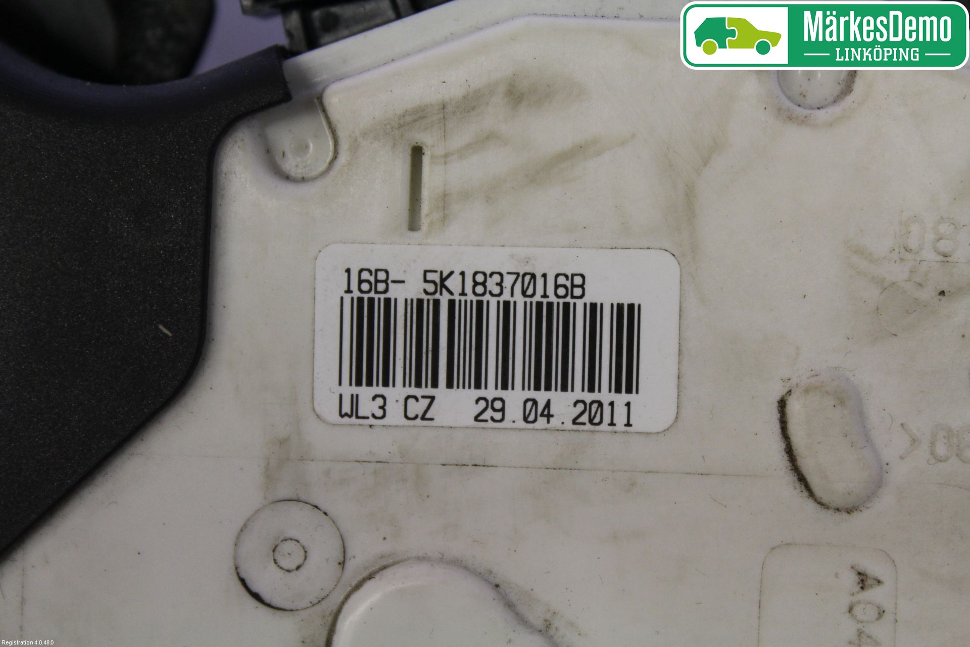 Volkswagen VW POLO 10-17 Låskista-Dörrlås