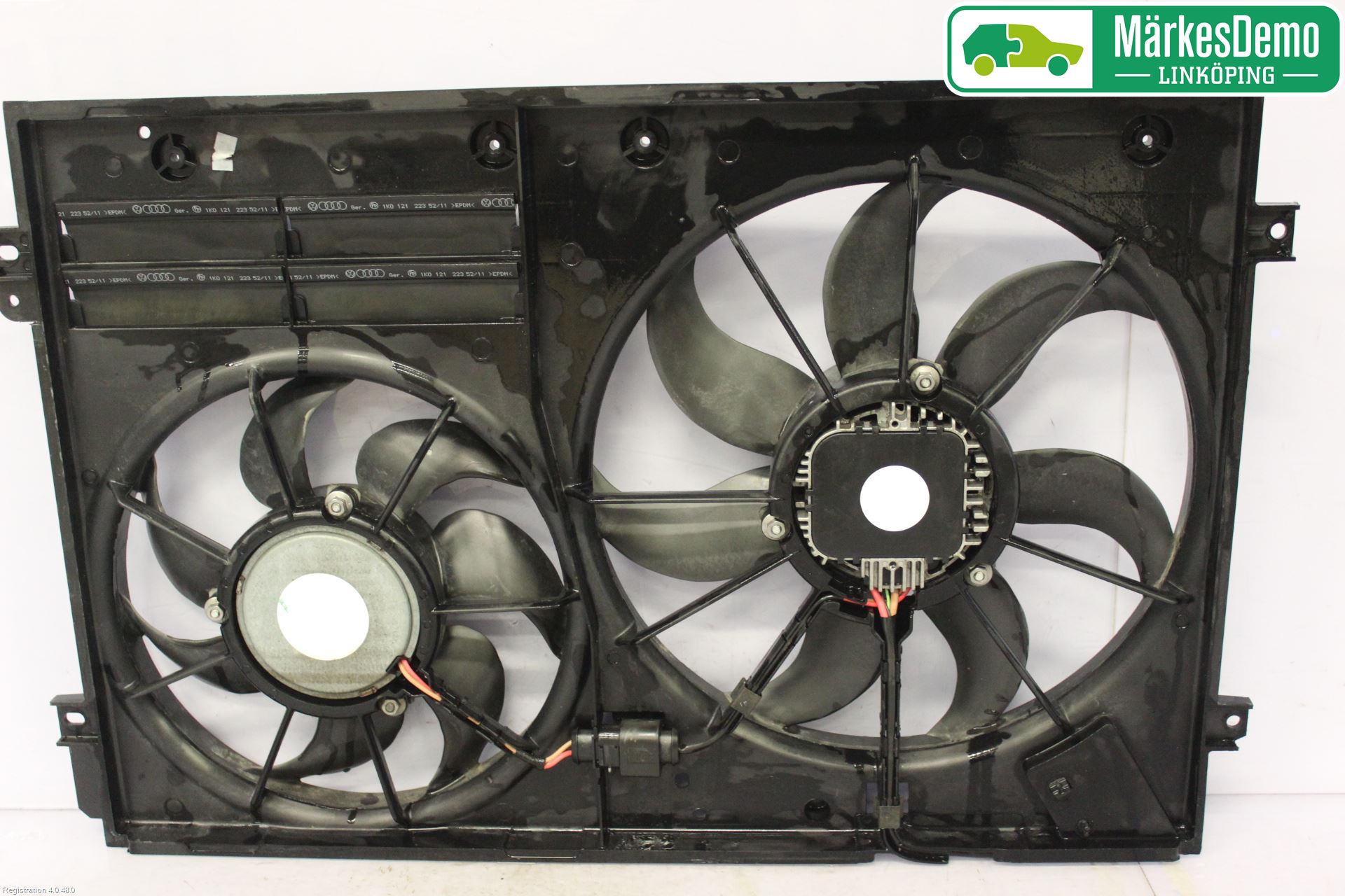 Volkswagen VW CADDY 11-15 Kylfläkt El