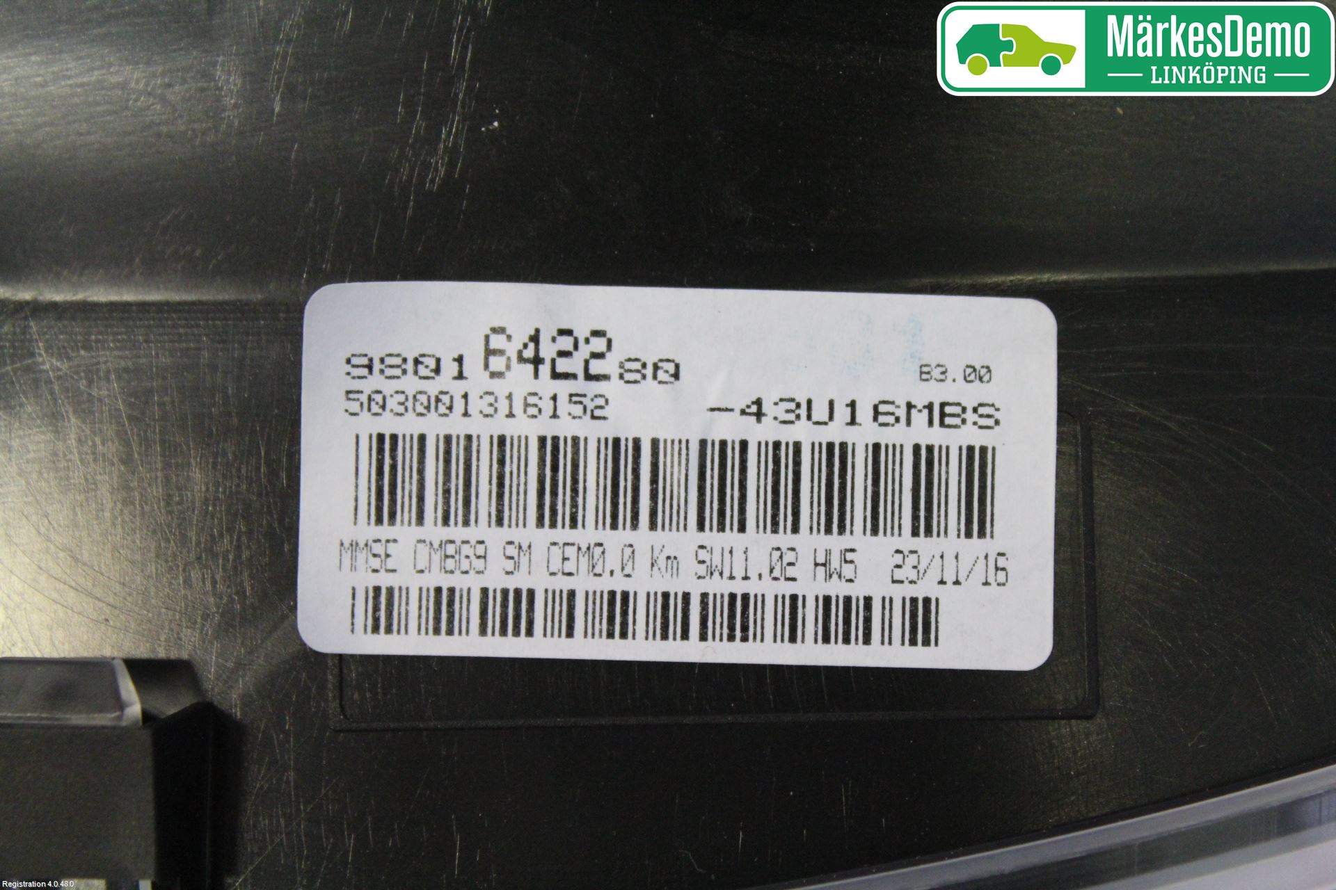 Citroen BERLINGO 08-18 Instrument Komb