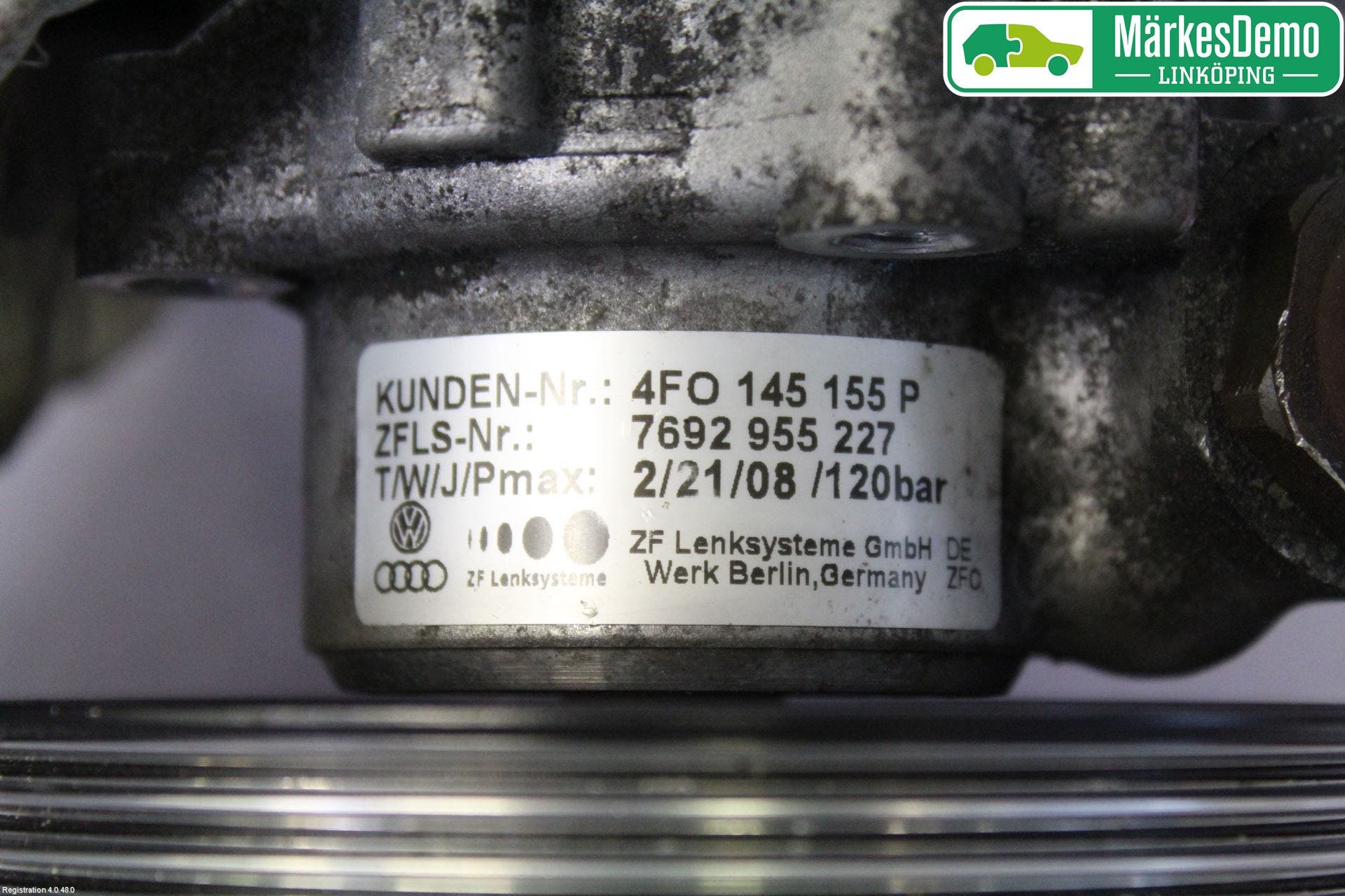 Audi A6/S6 05-11 Styrservopump