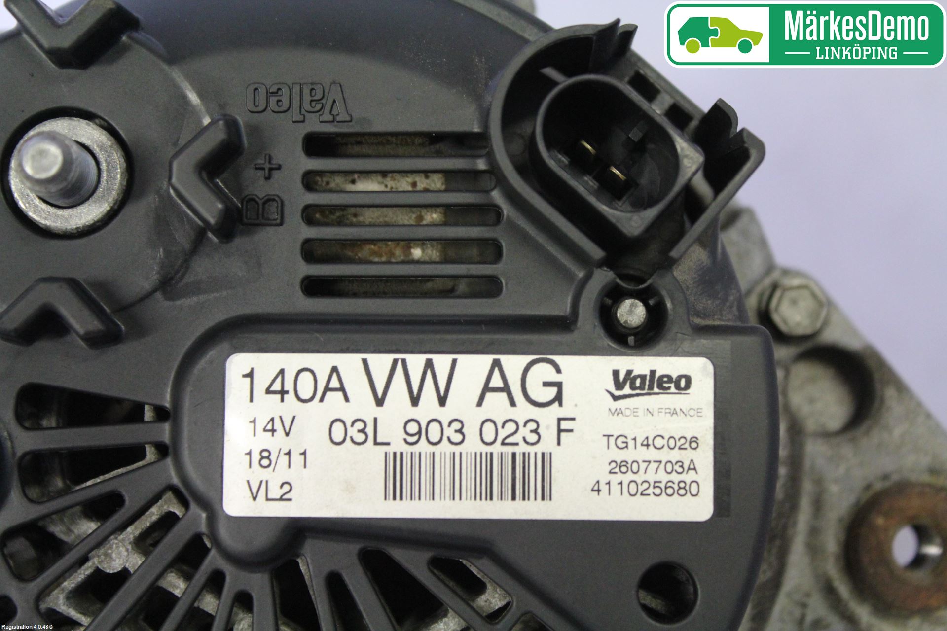 Volkswagen VW POLO 10-17 Generator