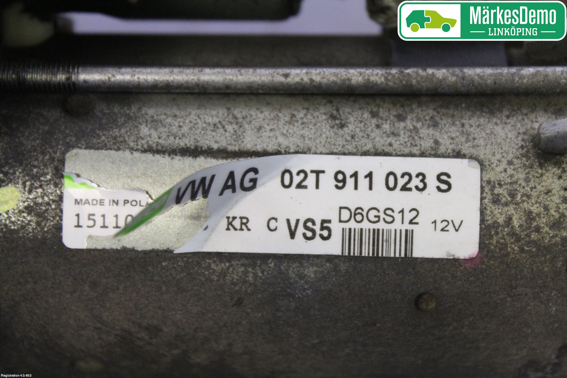 Skoda FABIA 07-14 Startmotor