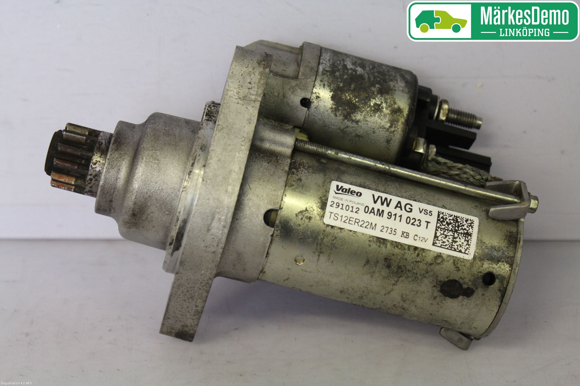 Volkswagen VW PASSAT 11-14 Startmotor