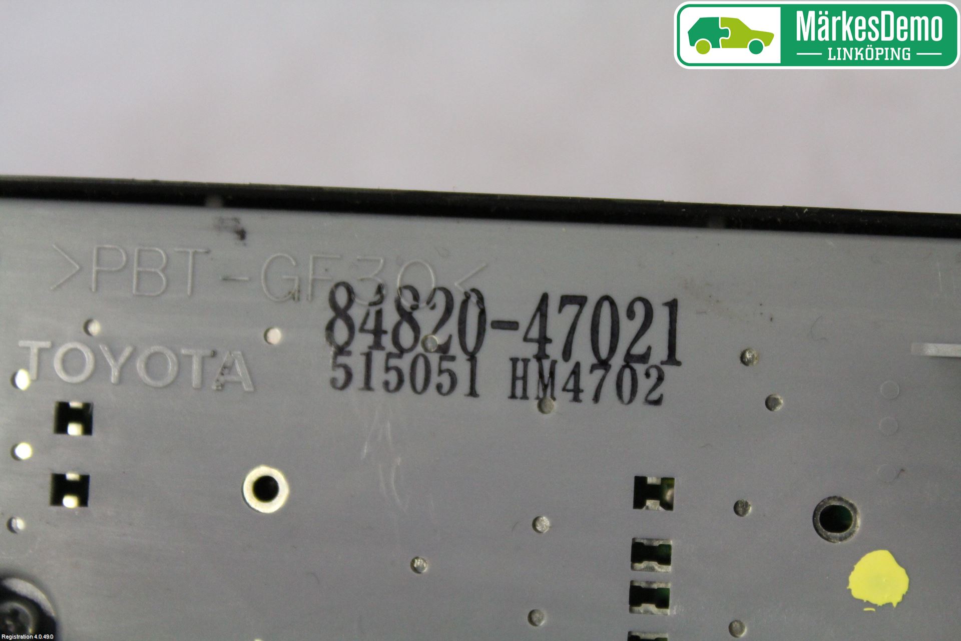 Toyota PRIUS NWH20 04-08 Strömställare Elhiss