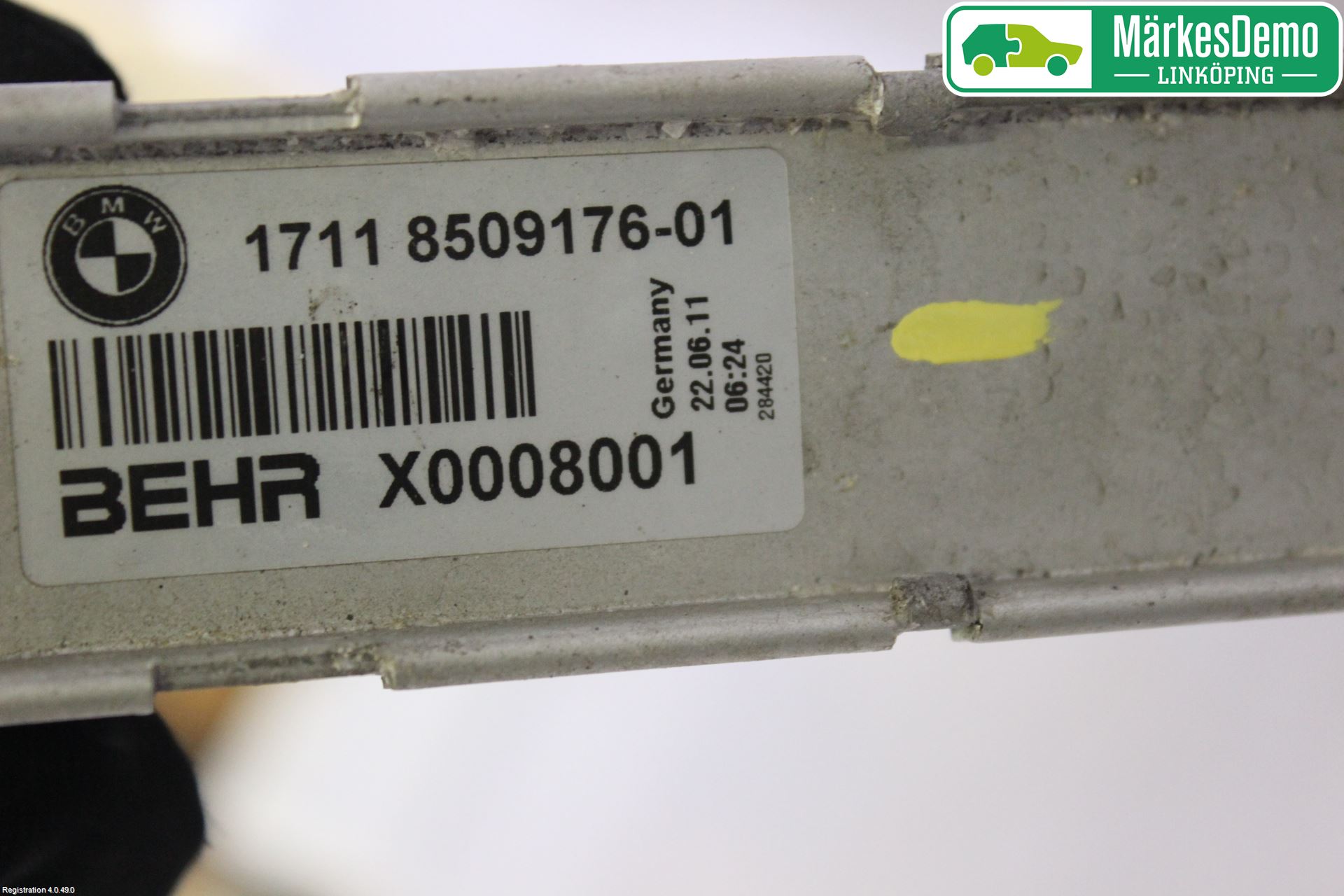 BMW 5 F10/F11/F18 09-17 Kylare Aut