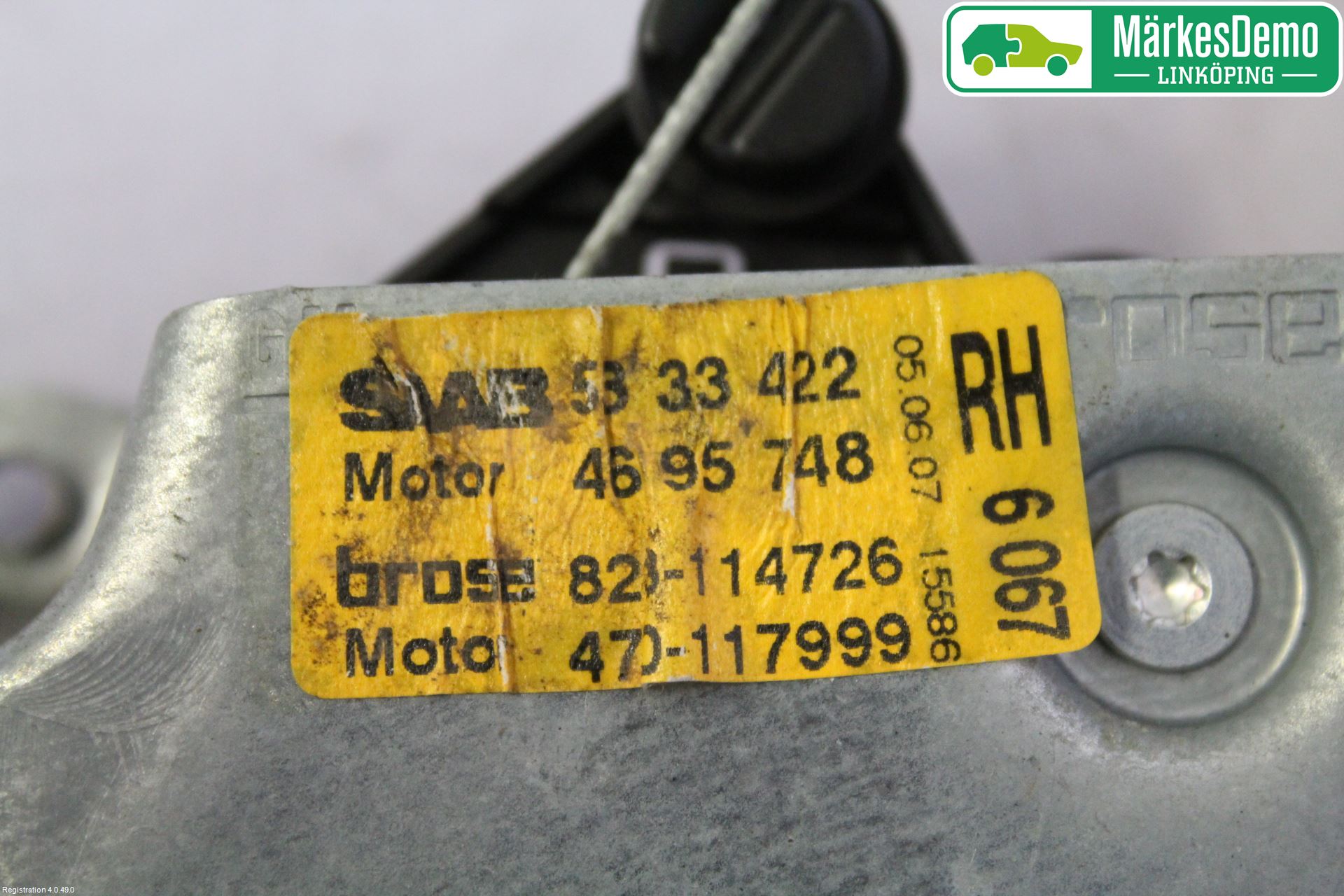 Saab 9-5     06-10 Fönsterhiss El Kompl