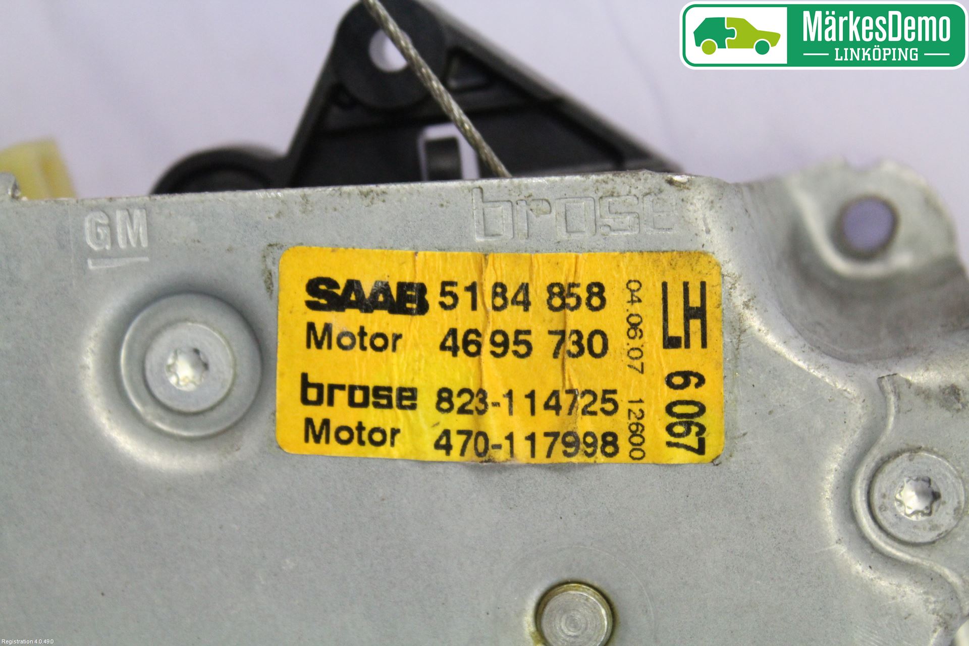 Saab 9-5     06-10 Fönsterhiss El Kompl