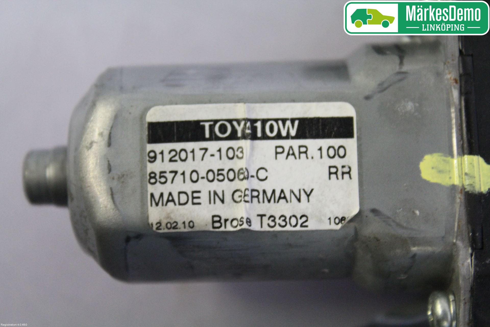 Toyota AVENSIS 09-15 Fönsterhiss El Kompl