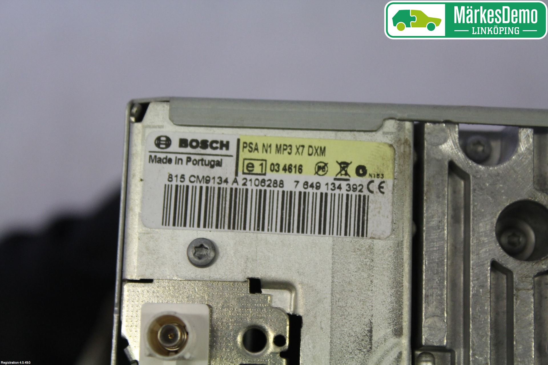 Peugeot PARTNER 08-15 Cd Radio - Multimediapanel