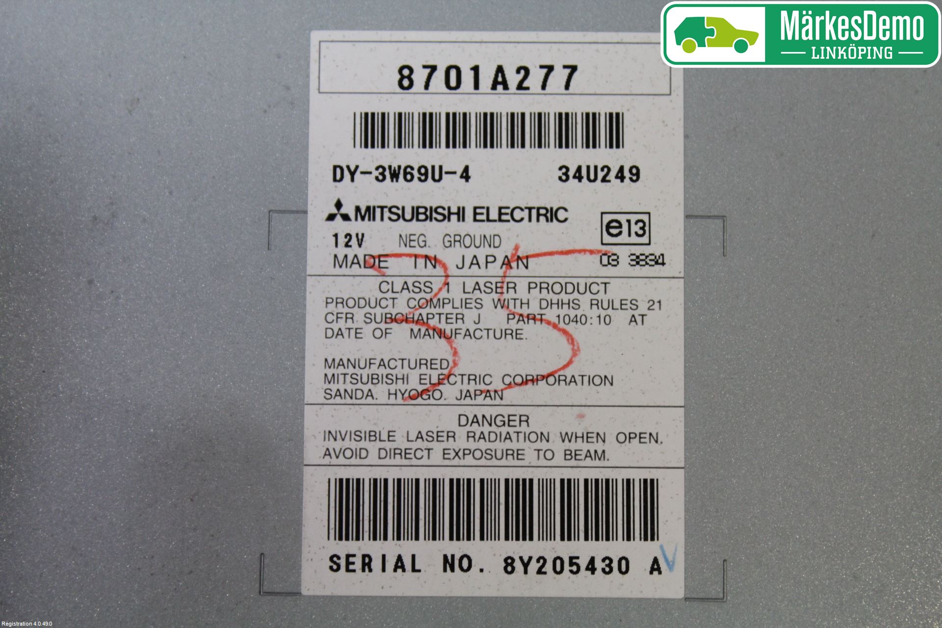 Mitsubishi LANCER 07-14 Cd Radio - Multimediapanel