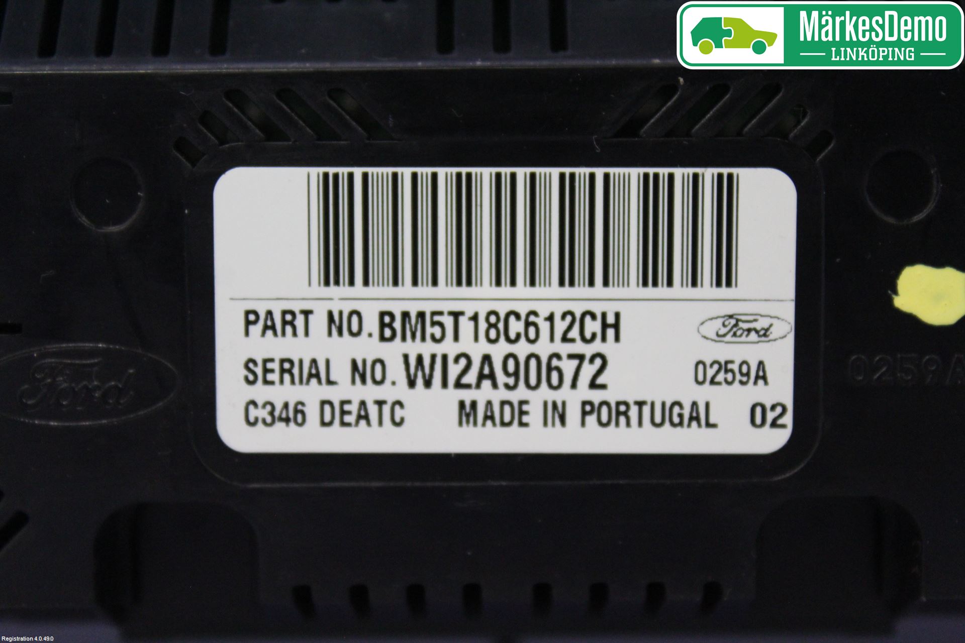 Ford FOCUS 11-14 Ac Styrenhet Ac Manöveren