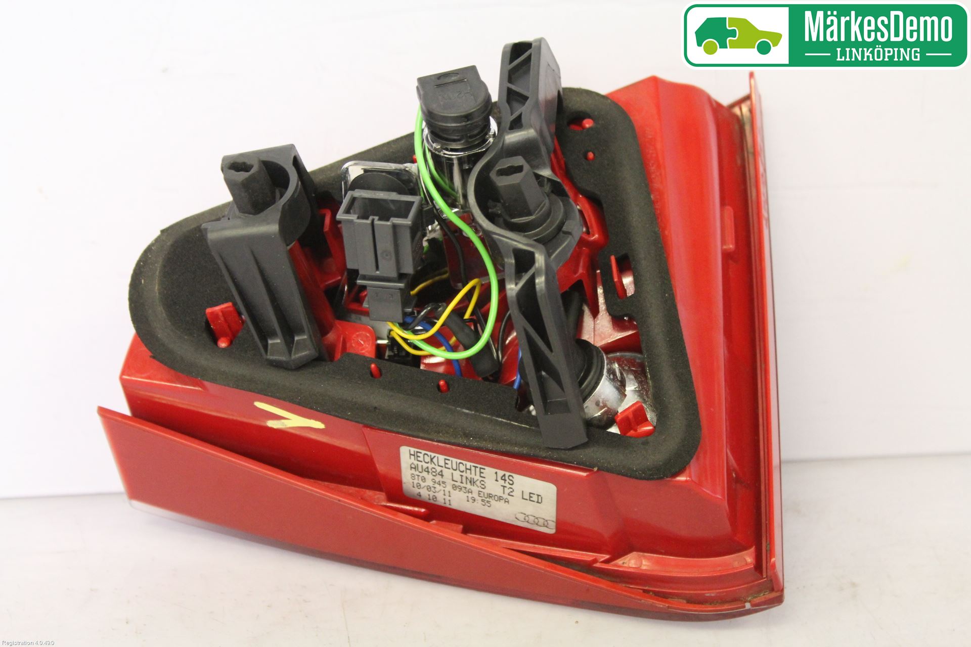 Audi A5 07-16 Bakljus Lucka Vä