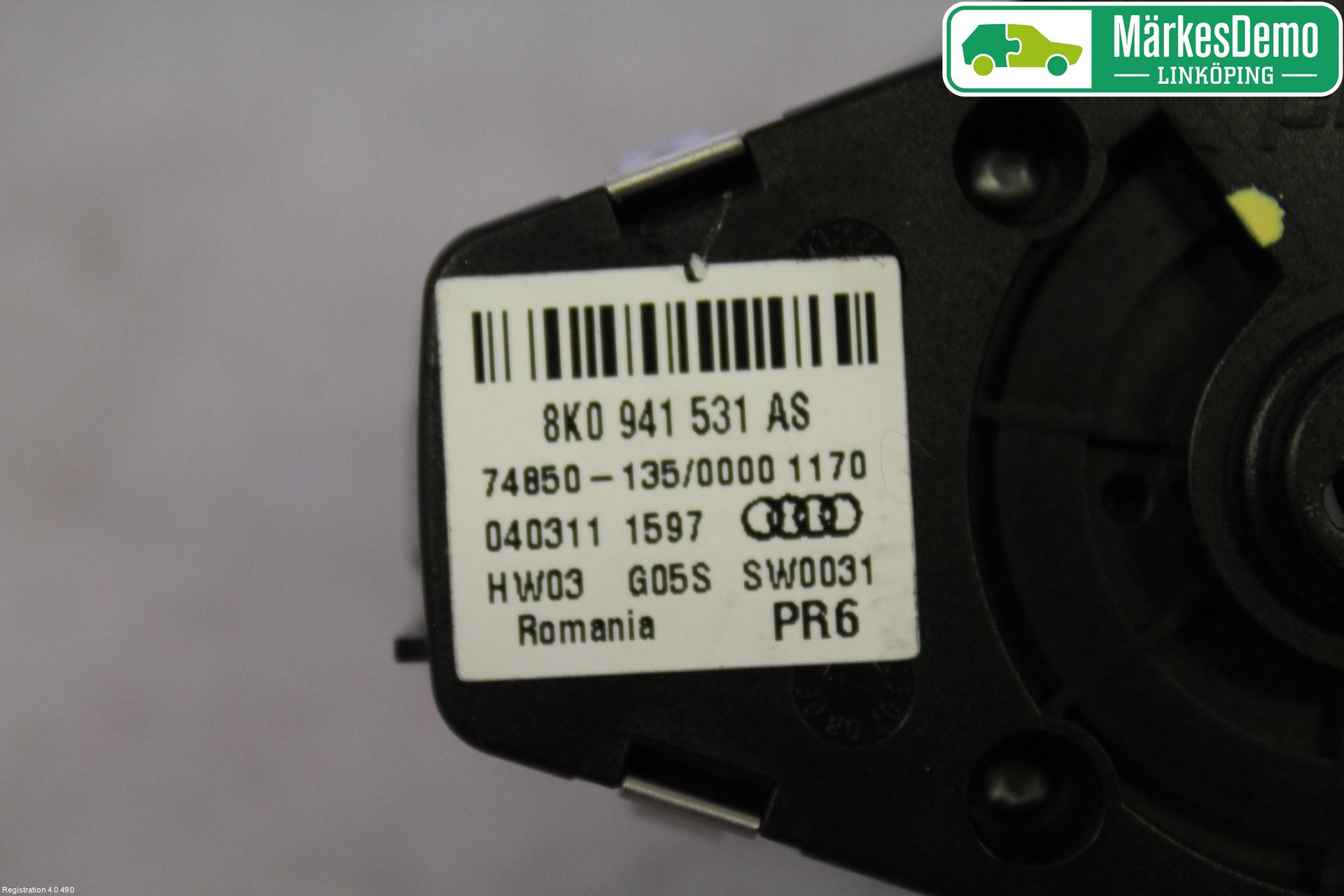 Audi A5 07-16 Strömställare Ljus