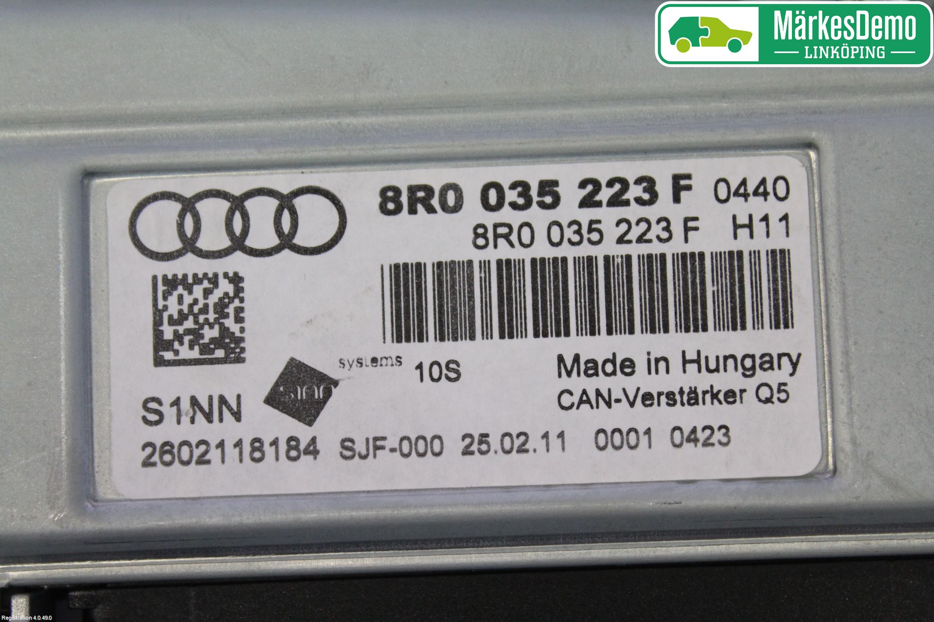 Audi A5 07-16 Radio-Stereo Förstärkare