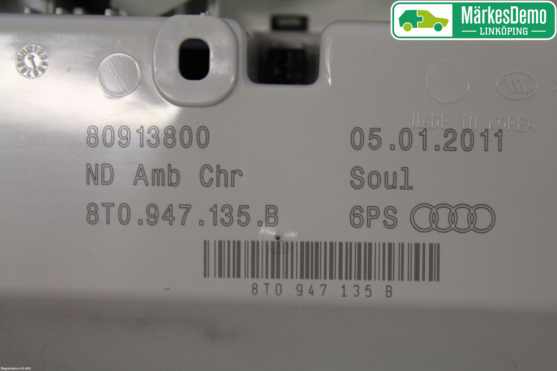 Audi A5 07-16 Innerbelysning