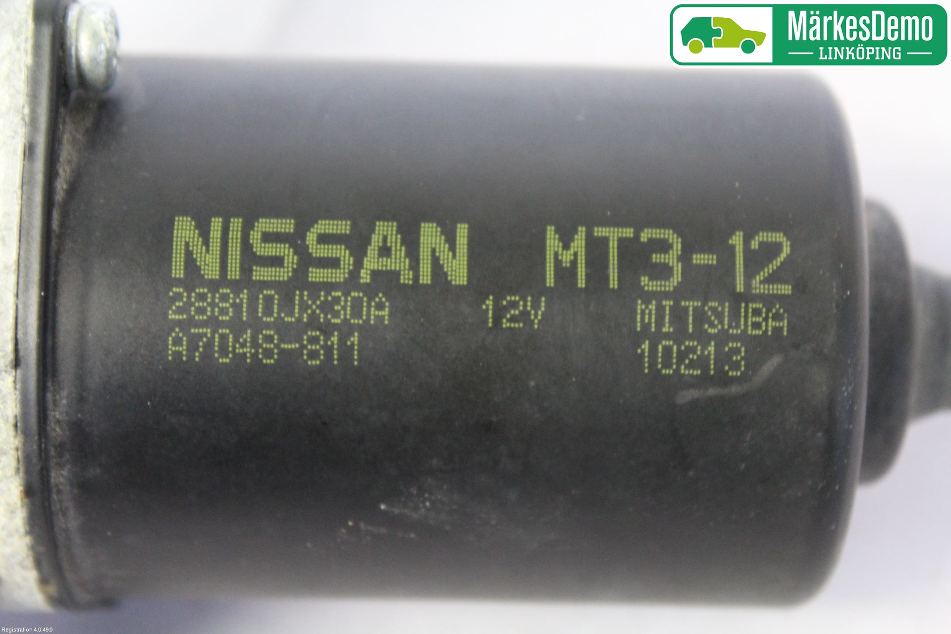 Nissan NV200/NV200 COMBI Torkarmotor Vindruta