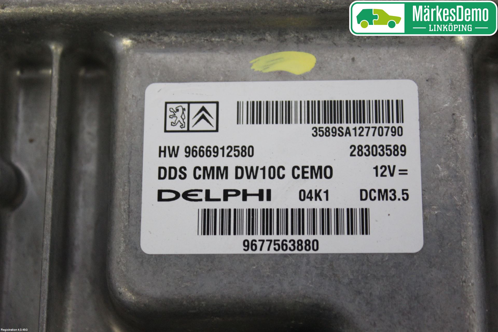 Citroen C5 08-17 Styrenhet Inspump Diesel