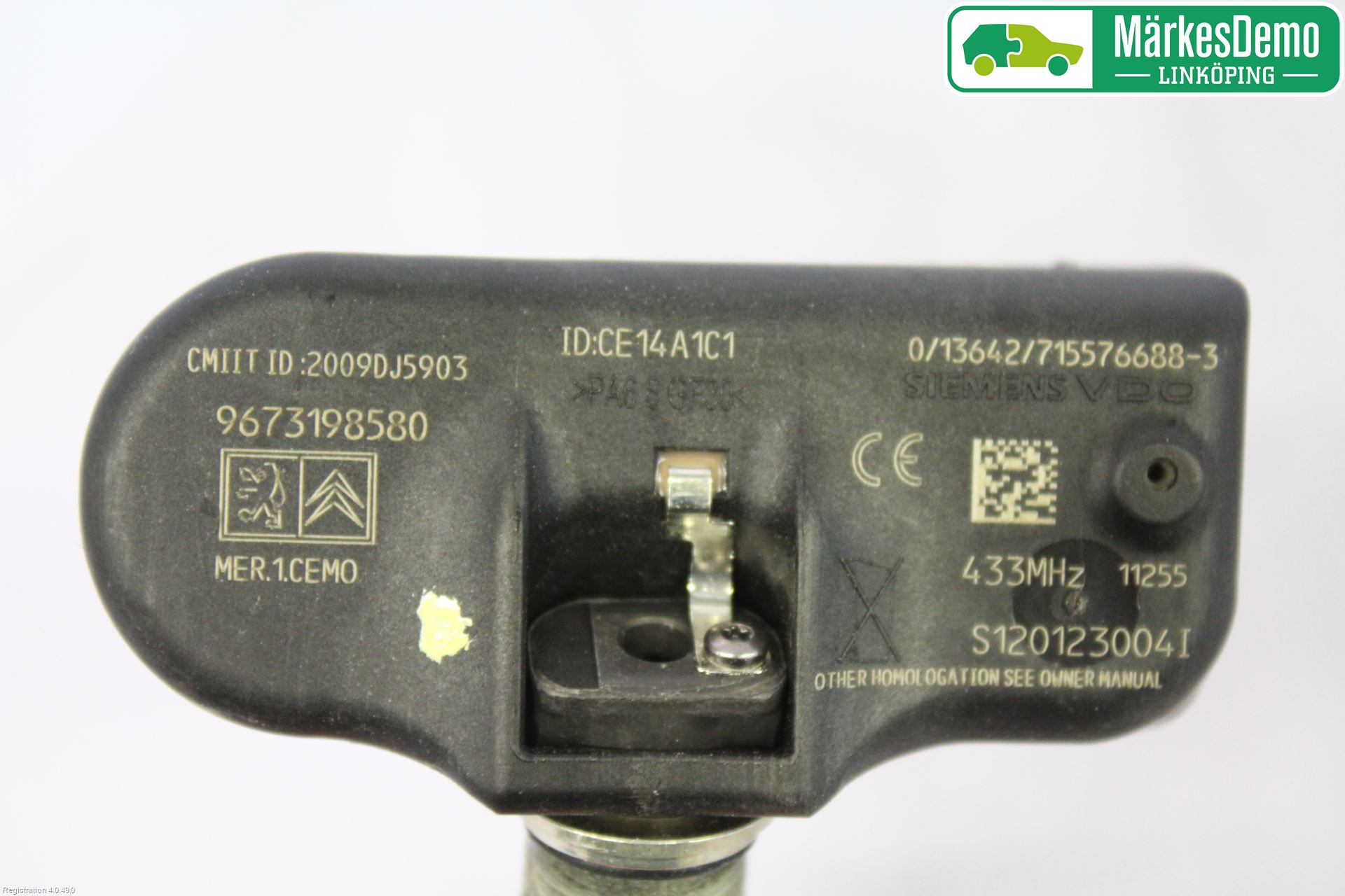 Citroen C5 08-17 Givare Däcktryck