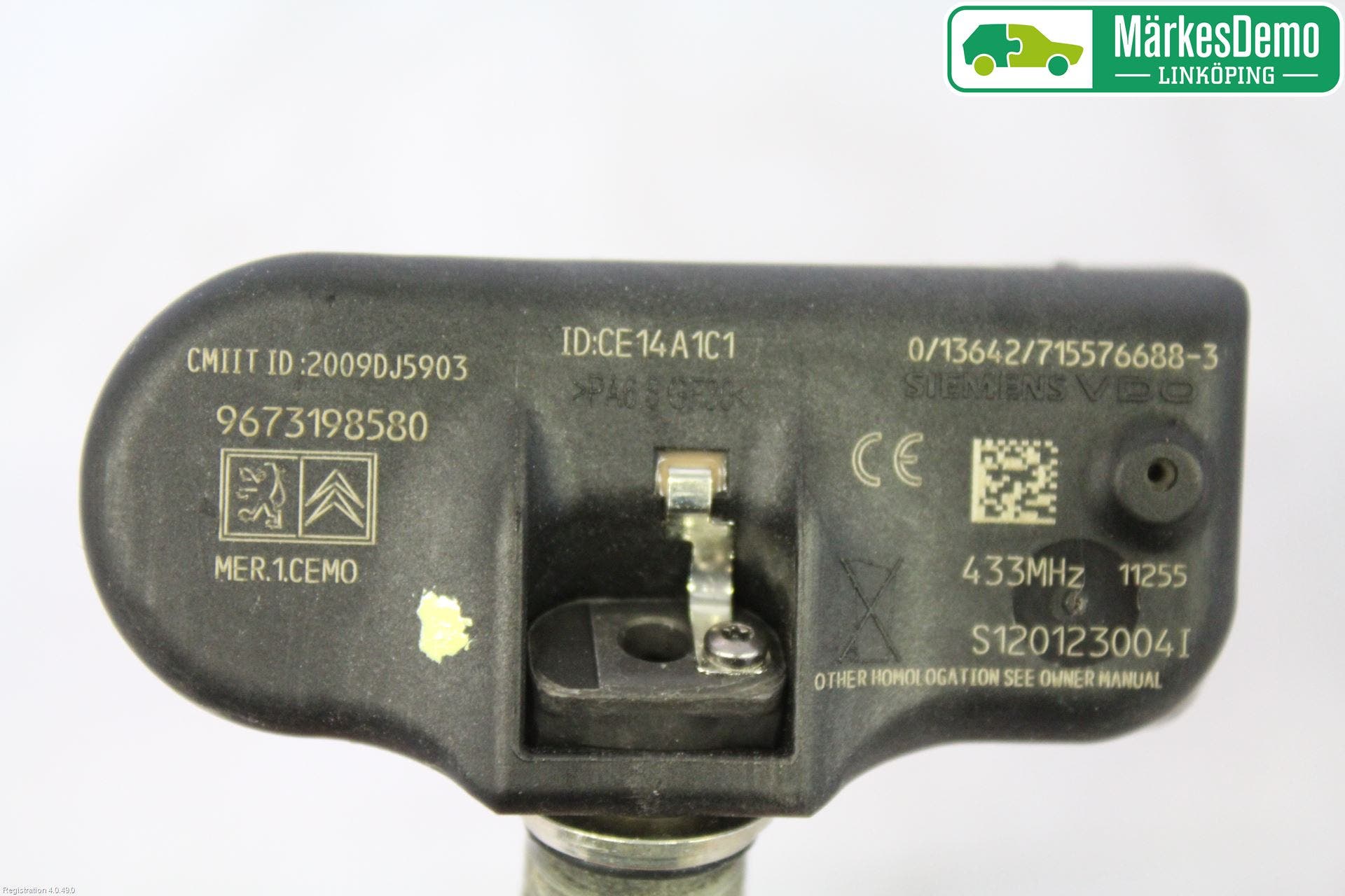 Citroen C5 08-17 Givare Däcktryck