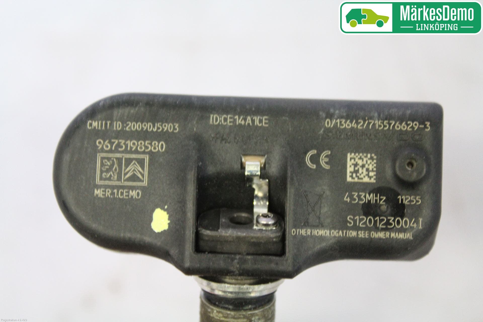 Citroen C5 08-17 Givare Däcktryck