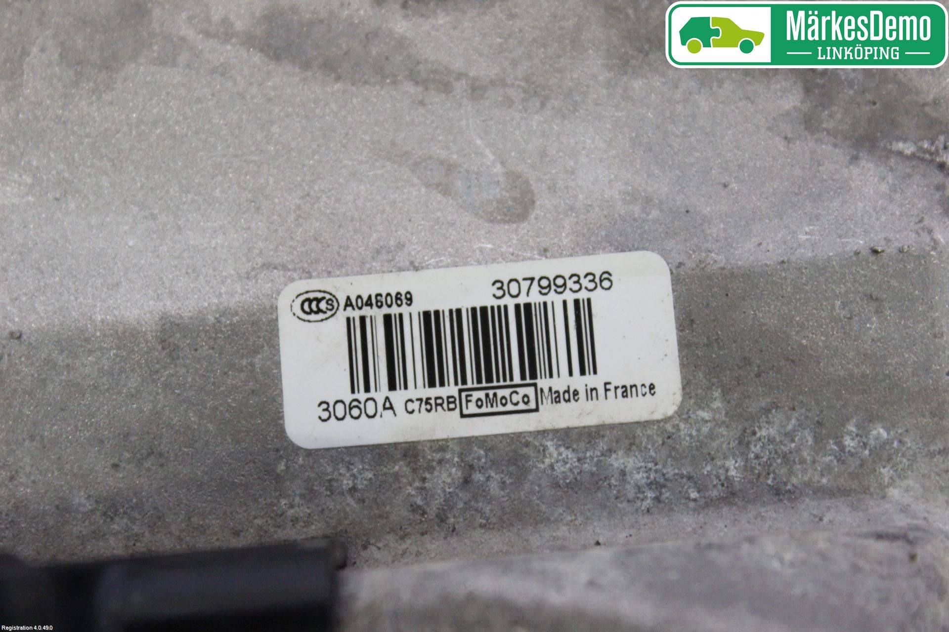 Volvo V50 08-12 Låskista-Dörrlås